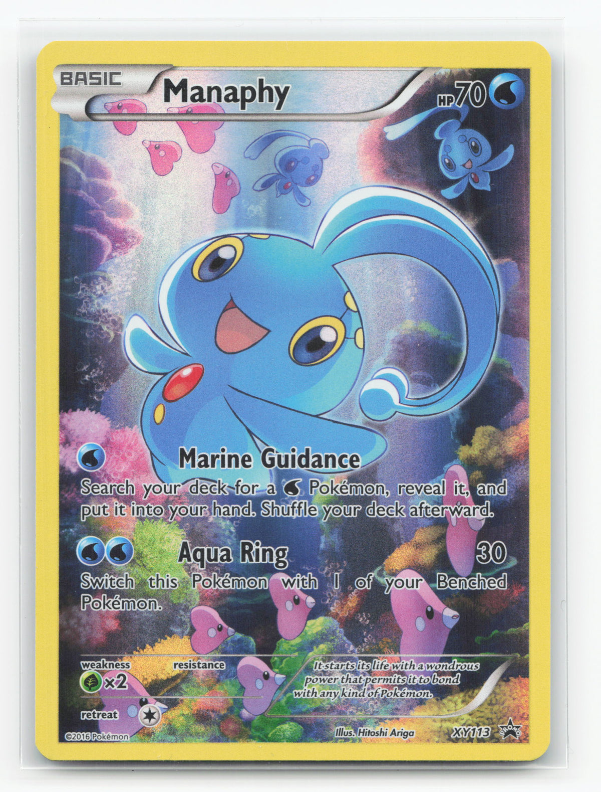 Manaphy XY113 - XY Black Star Promos
