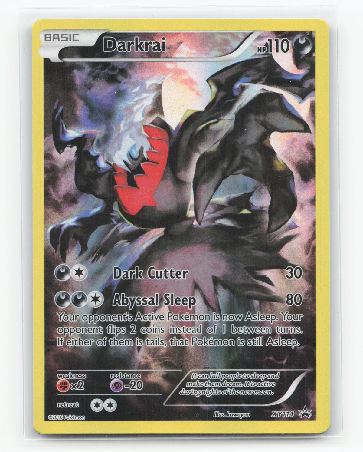 Darkrai XY114 - XY Black Star Promos