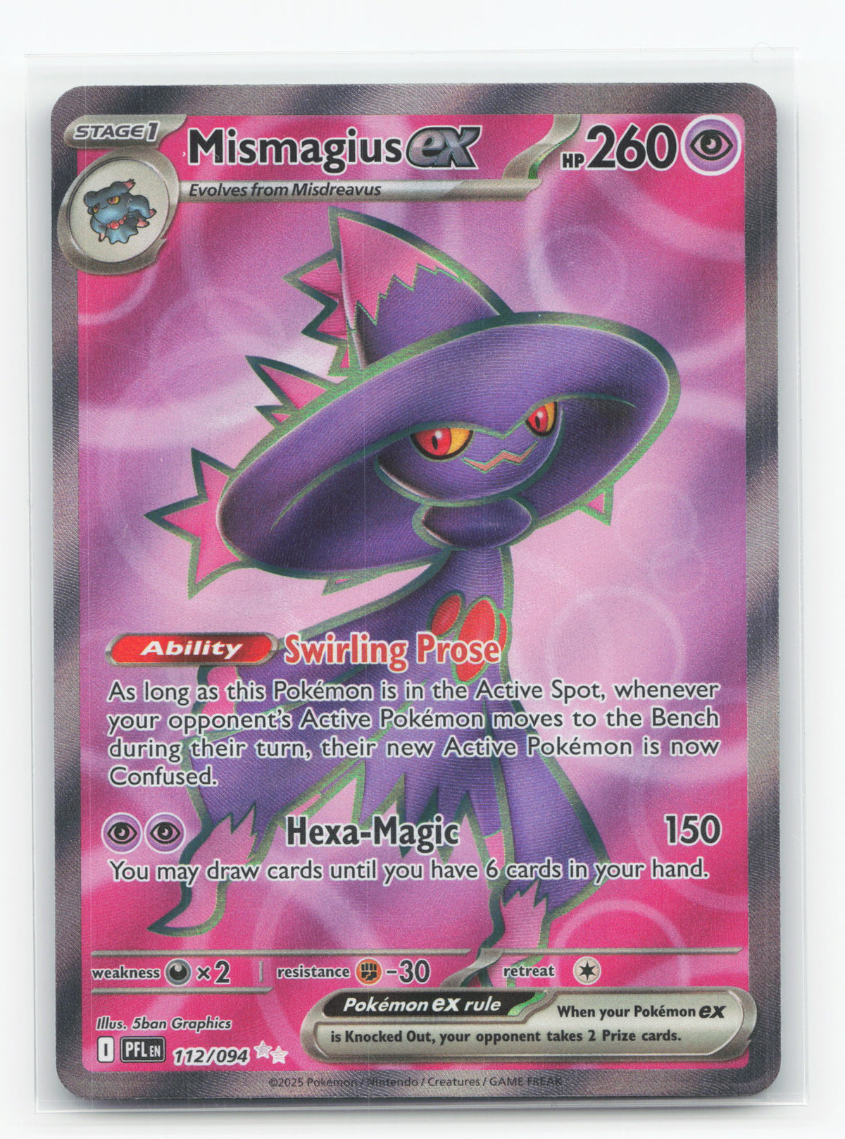 Mismagius ex 112/094 - Phantasmal Flames