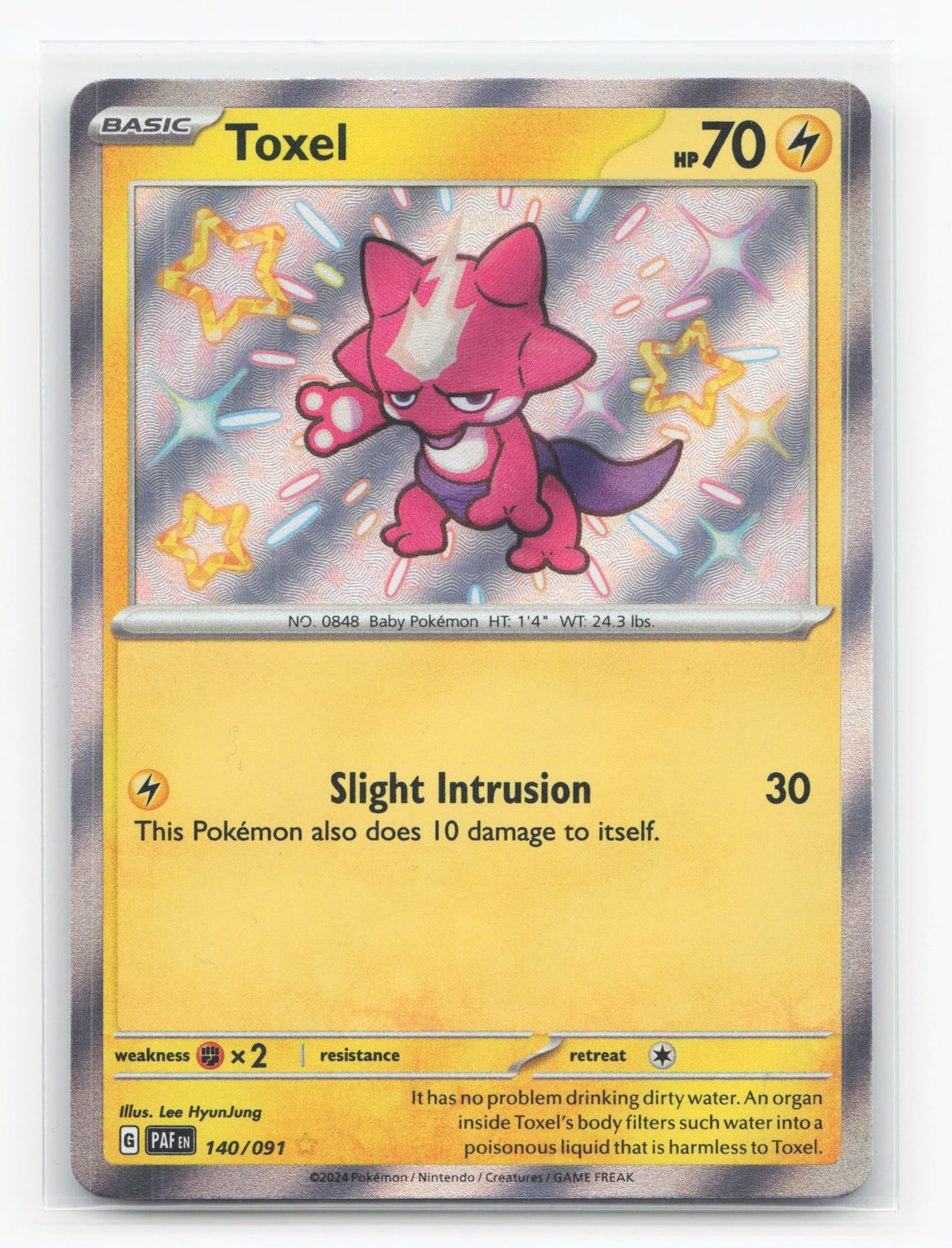 Toxel 140/091 - Paldean Fates