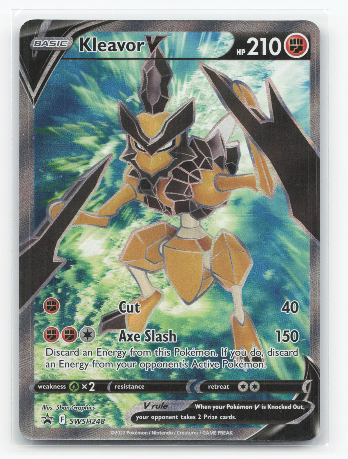 Kleavor V SWSH248 - SWSH Black Star Promos