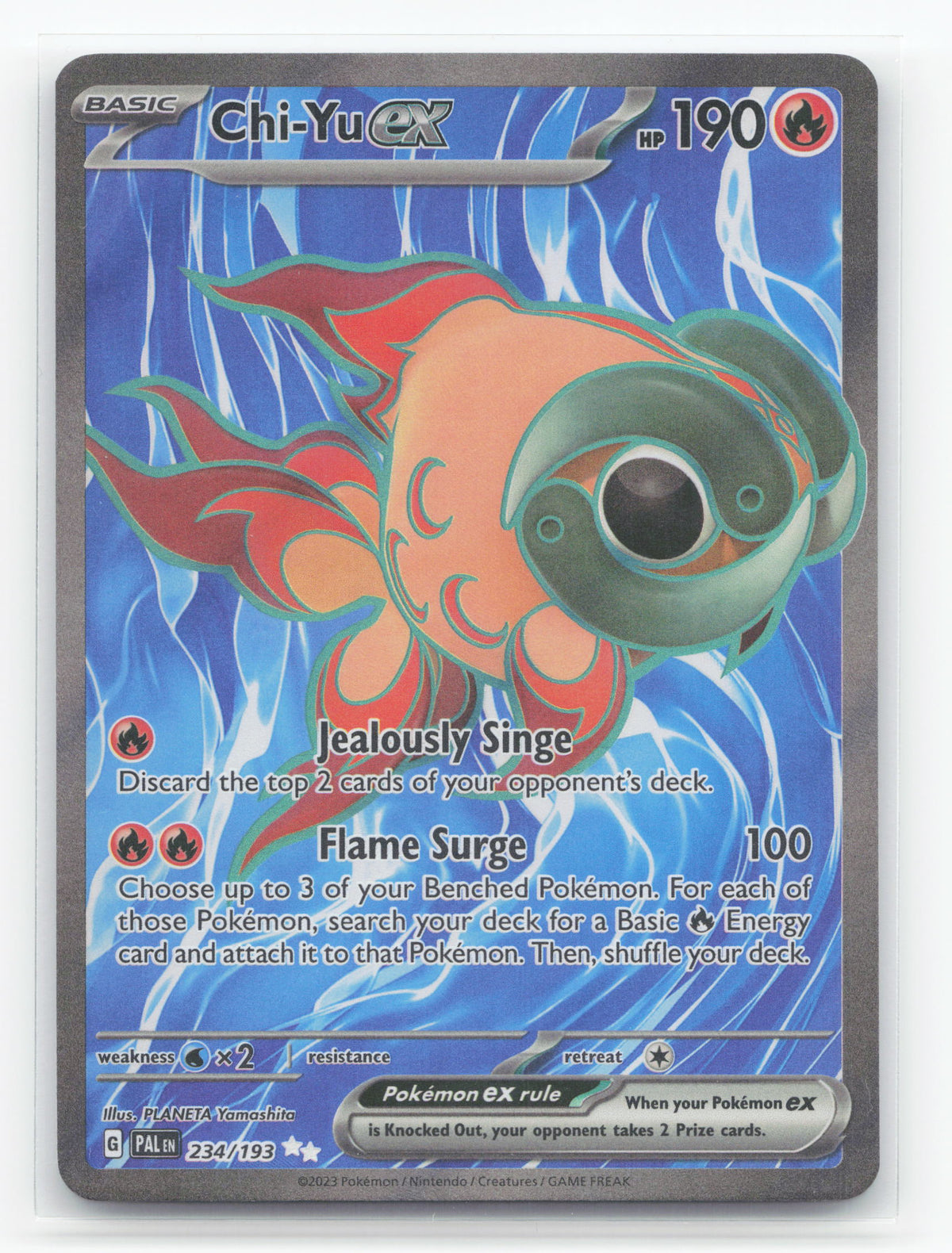 Chi-Yu ex 234/193 - Paldea Evolved