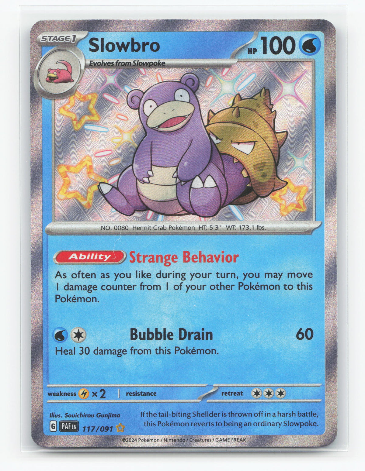 Slowbro 117/091 - Paldean Fates