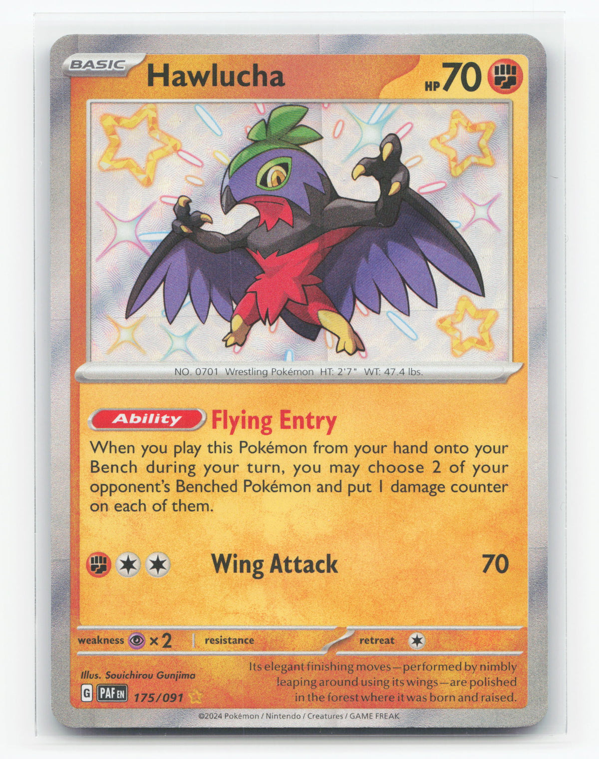 Hawlucha 175/091 - Paldean Fates