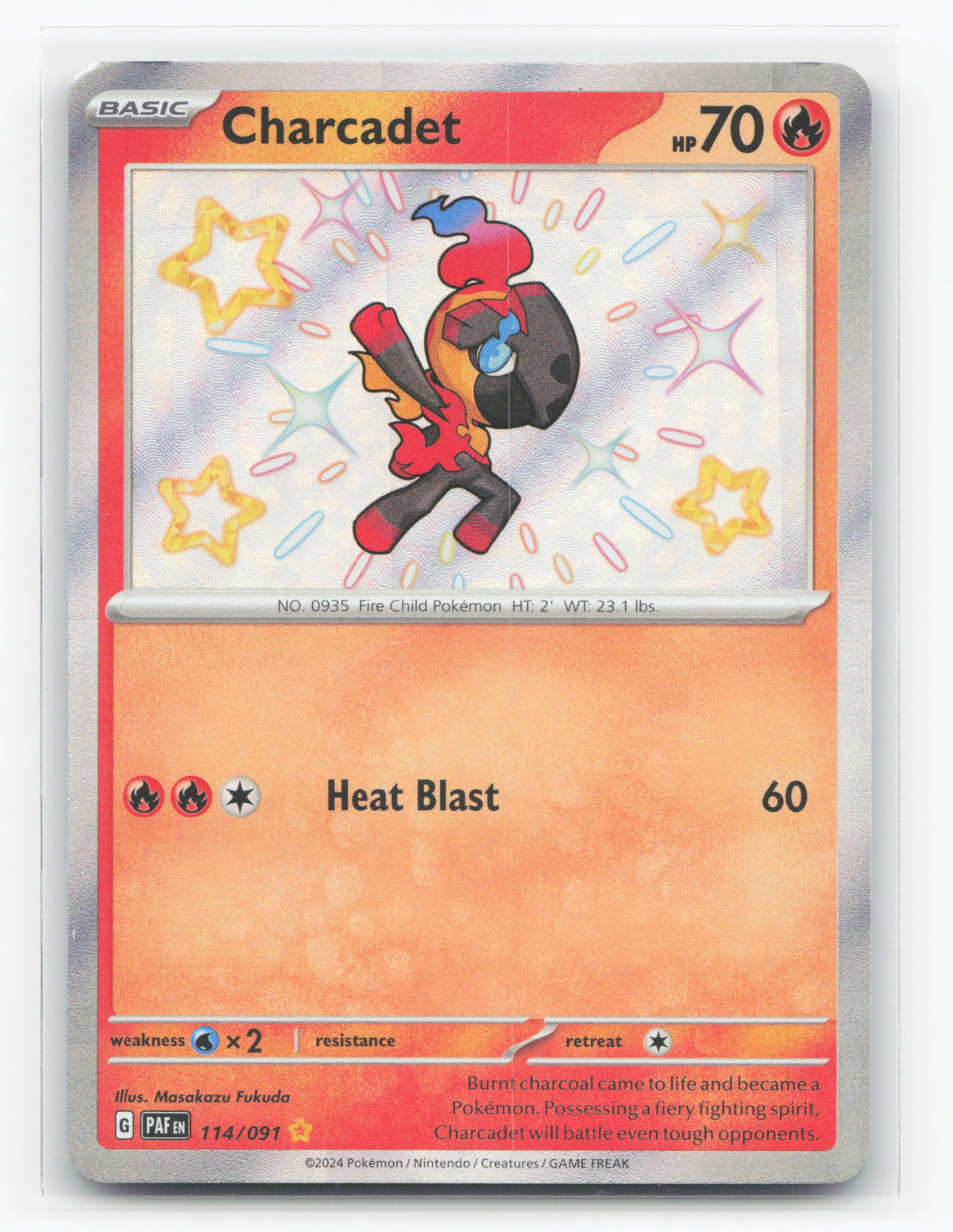 Charcadet 114/091 - Paldean Fates