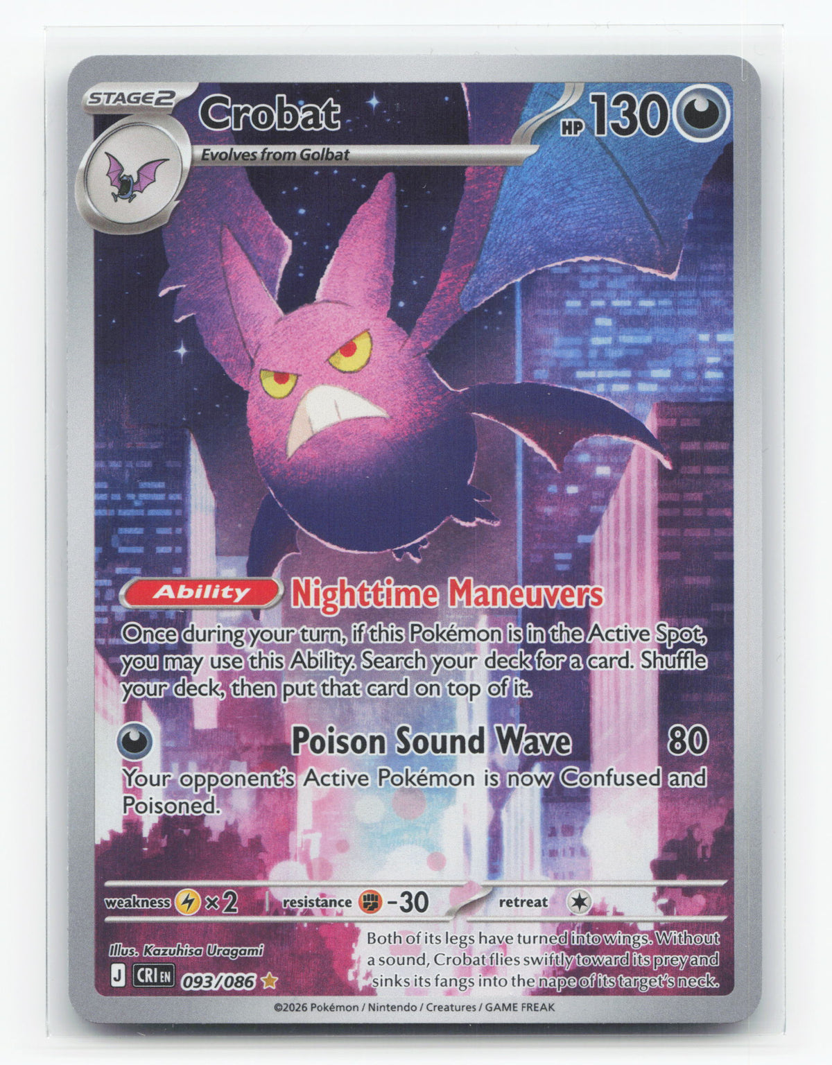 Crobat 093/086 - Chaos Rising