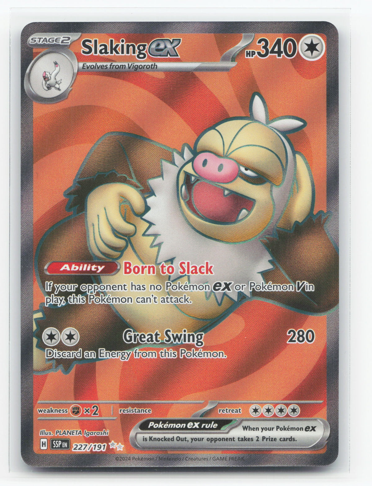 Slaking ex 227/191 - Surging Sparks
