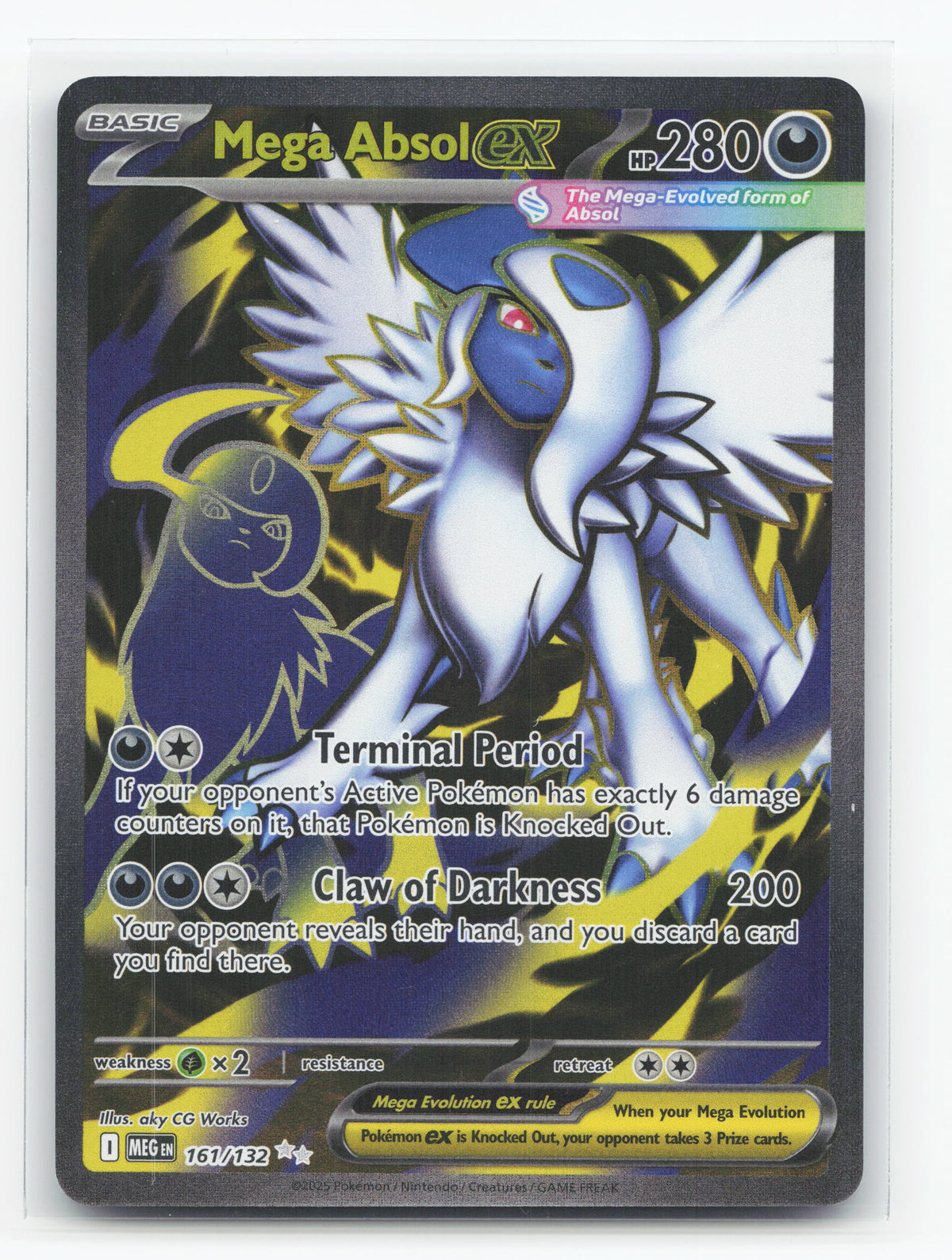 Mega Absol ex 161/132 - Mega Evolution