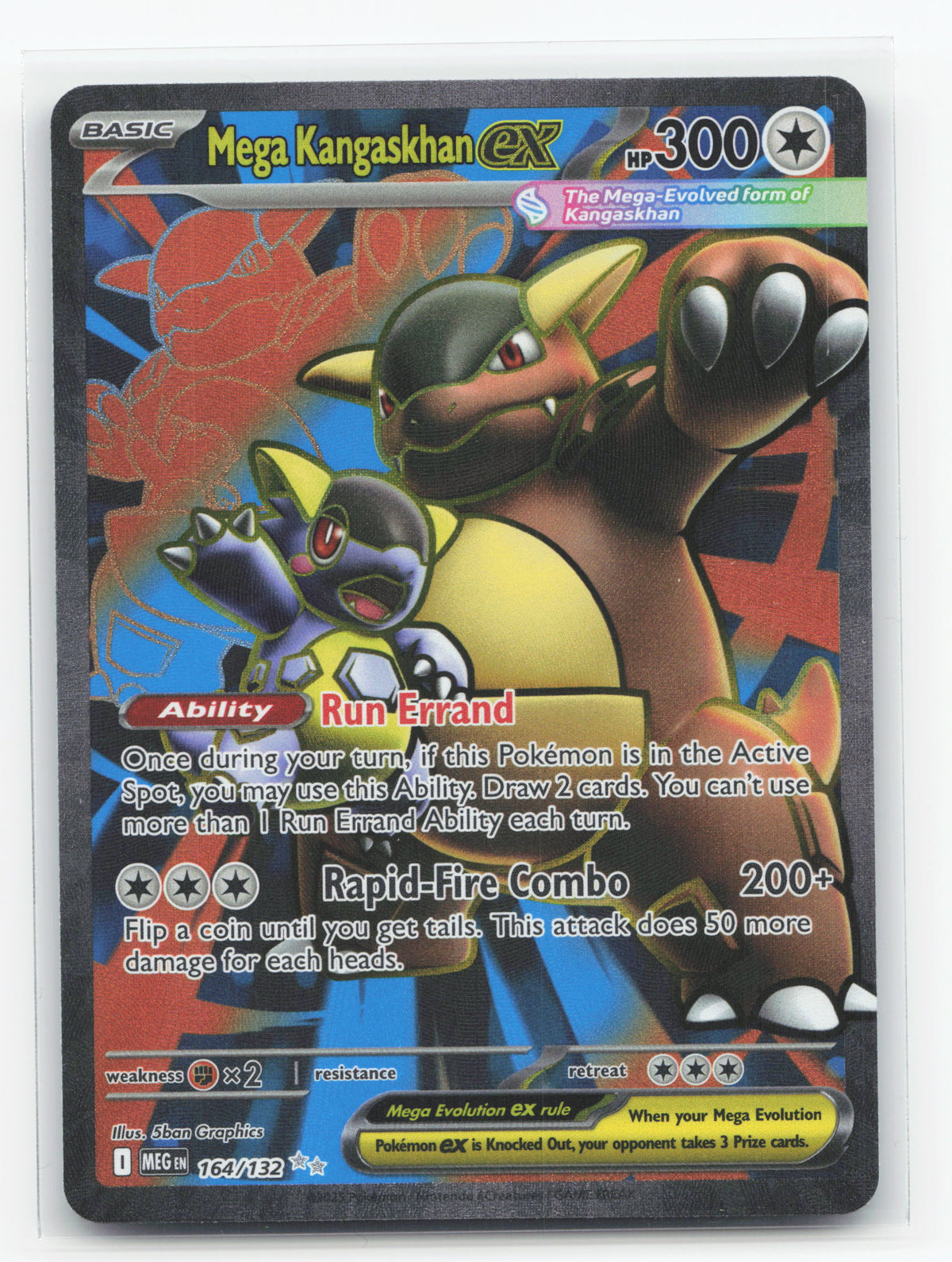 Mega Kangaskhan ex 164/132 - Mega Evolution