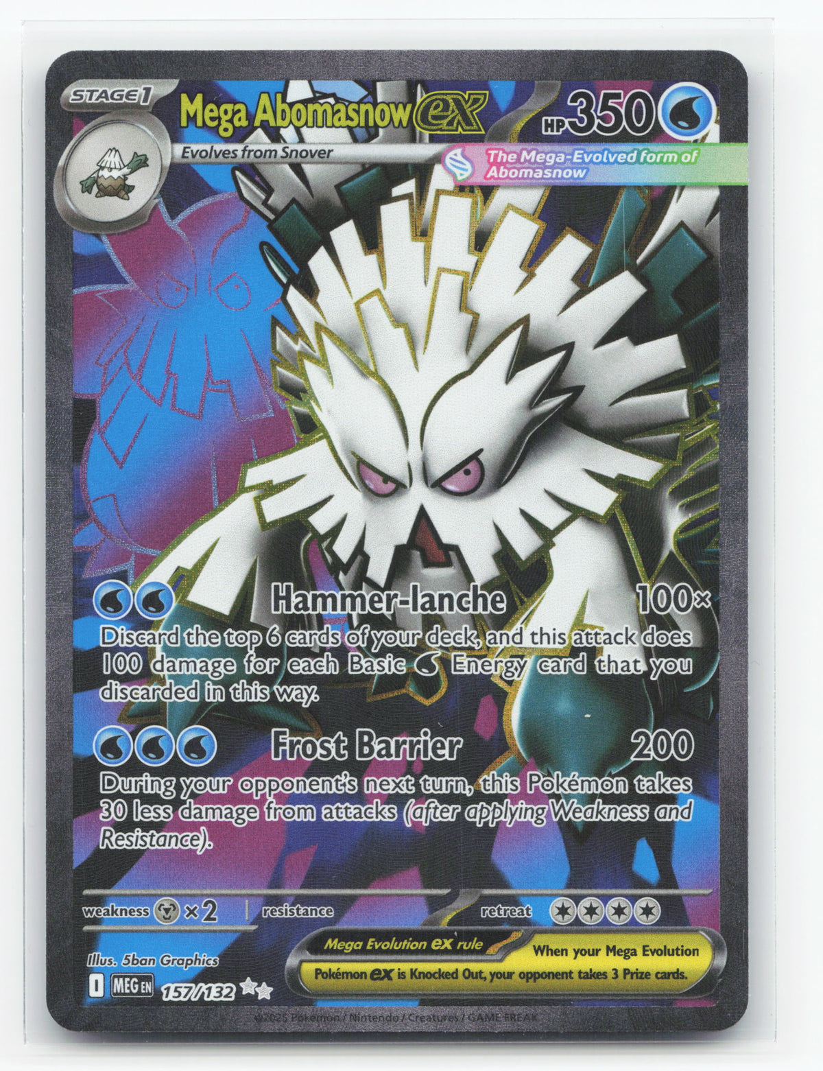 Mega Abomasnow ex 157/132 - Mega Evolution