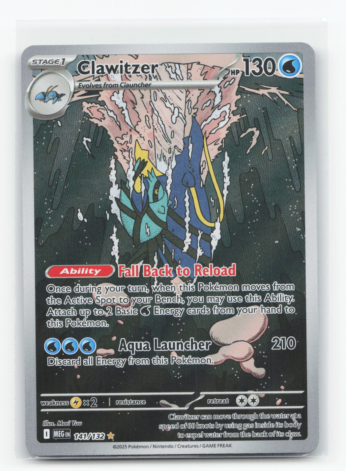 Clawitzer 141/132 - Mega Evolution
