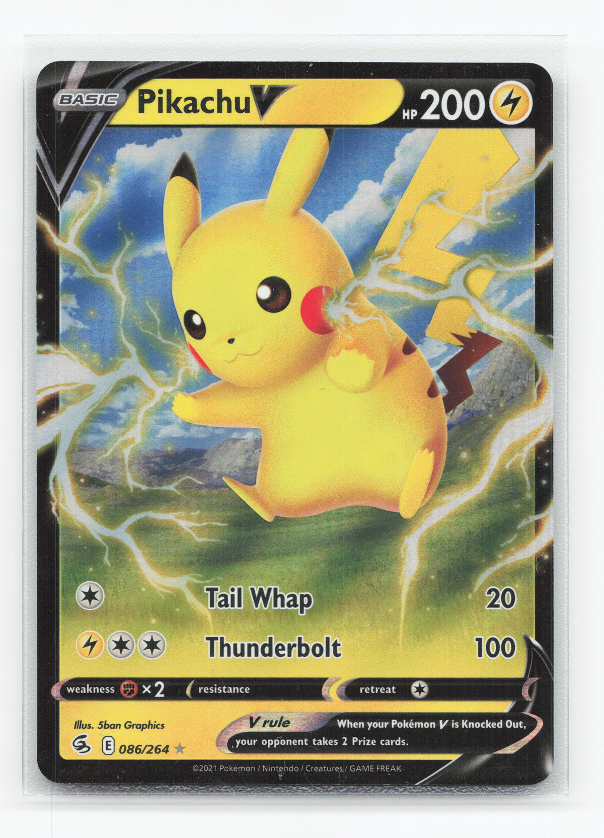 Pikachu V 086/264 - Fusion Strike