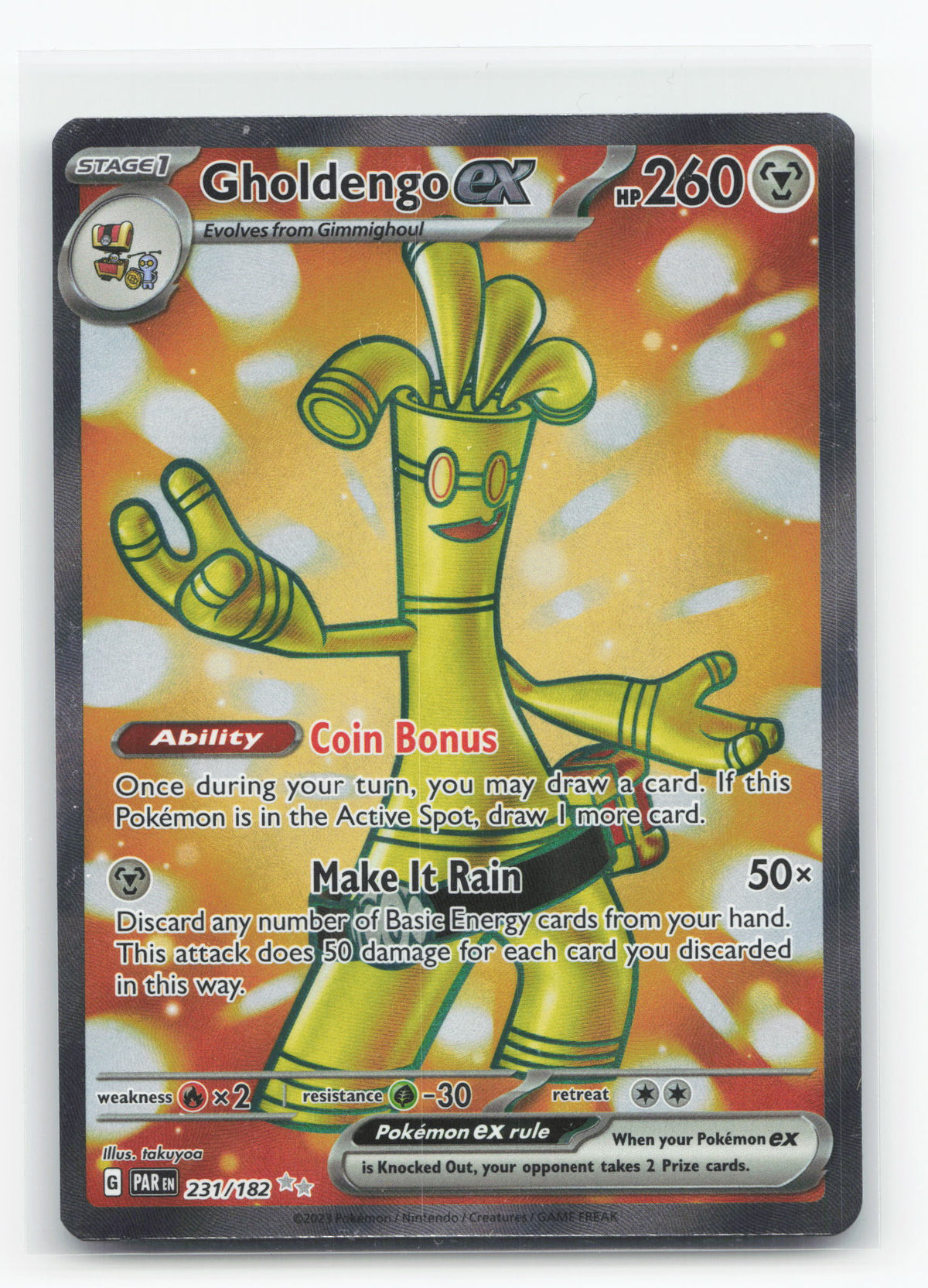 Gholdengo ex 231/182 - Paradox Rift