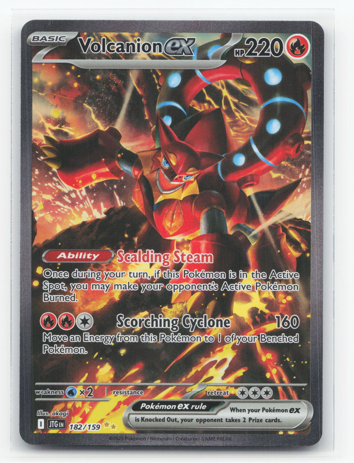 Volcanion ex 182/159 - Journey Together