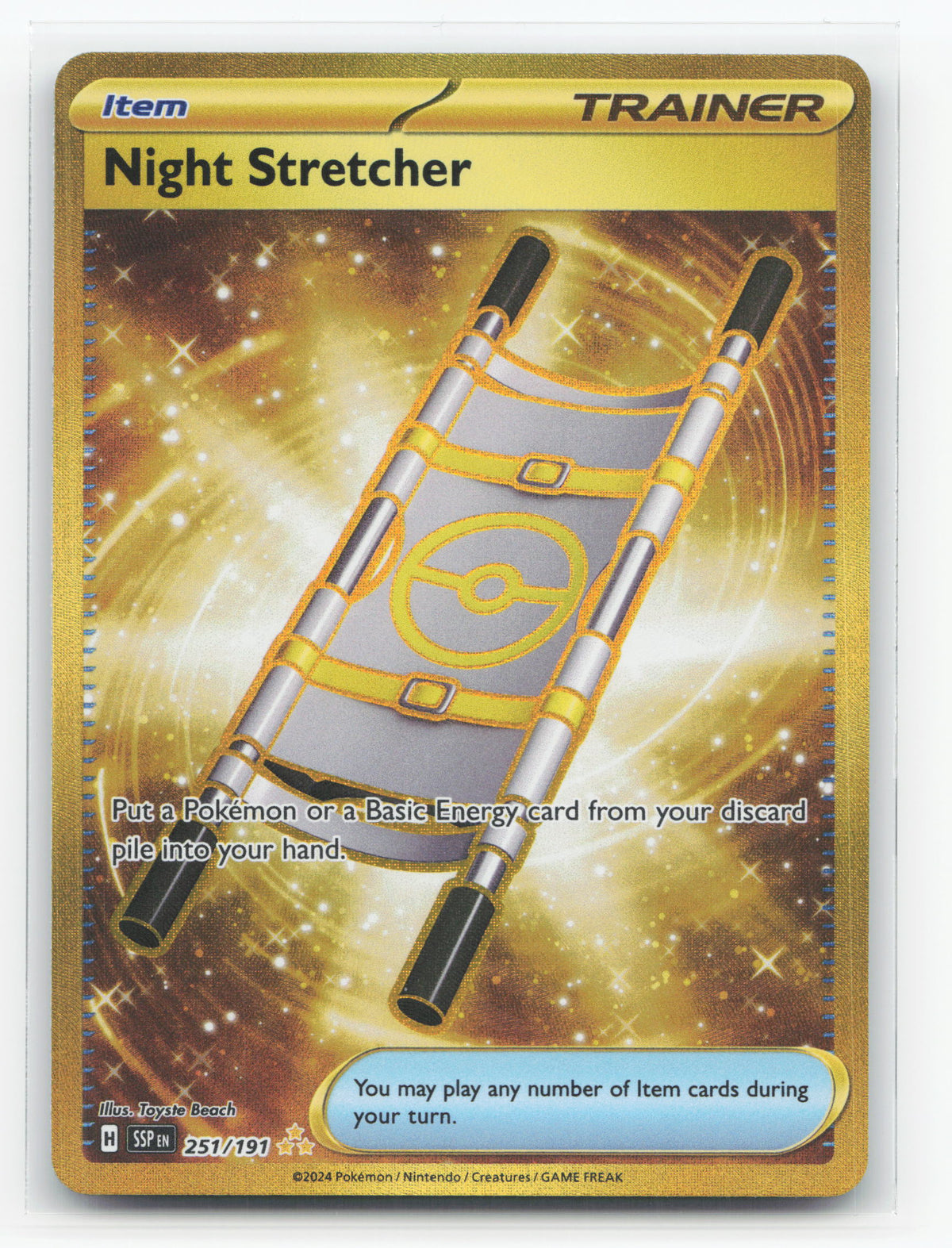 Night Stretcher 251/191 - Surging Sparks