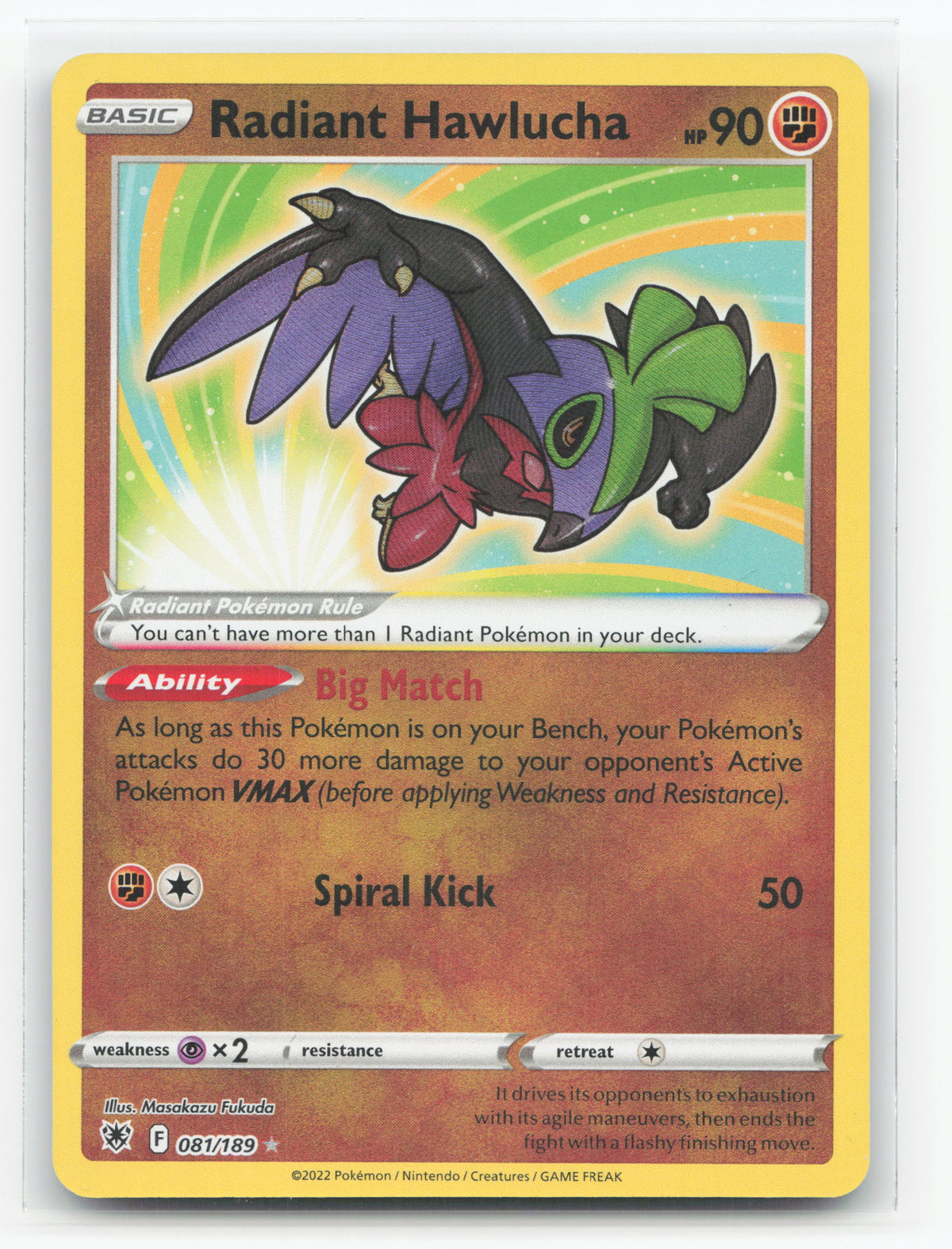 Radiant Hawlucha 081/189 - Astral Radiance