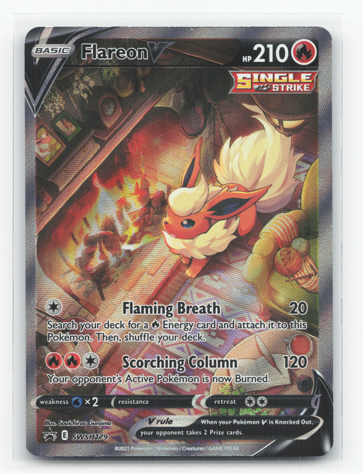 Flareon V SWSH179 - SWSH Black Star Promos