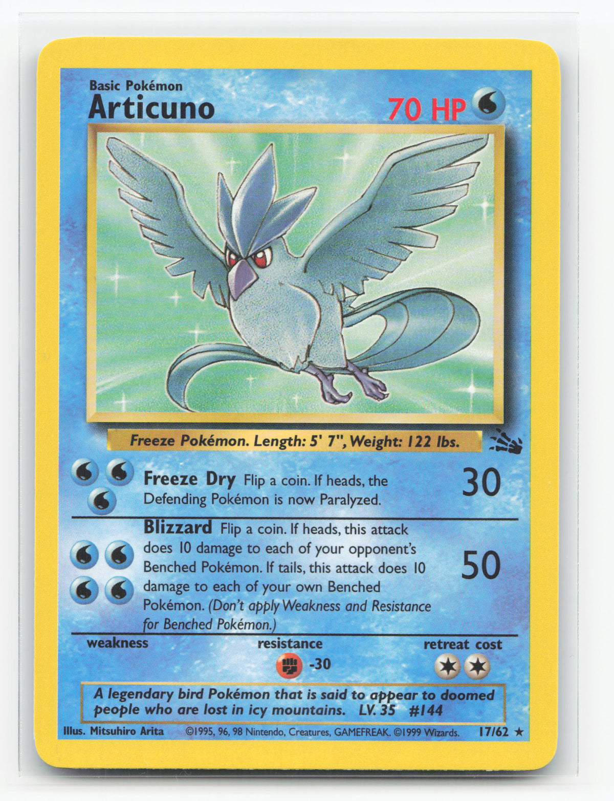 Articuno 17/62 - Fossil