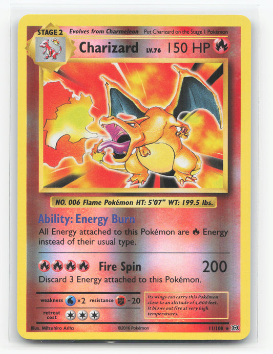 Charizard Reverse Holo 11/108 - Evolutions