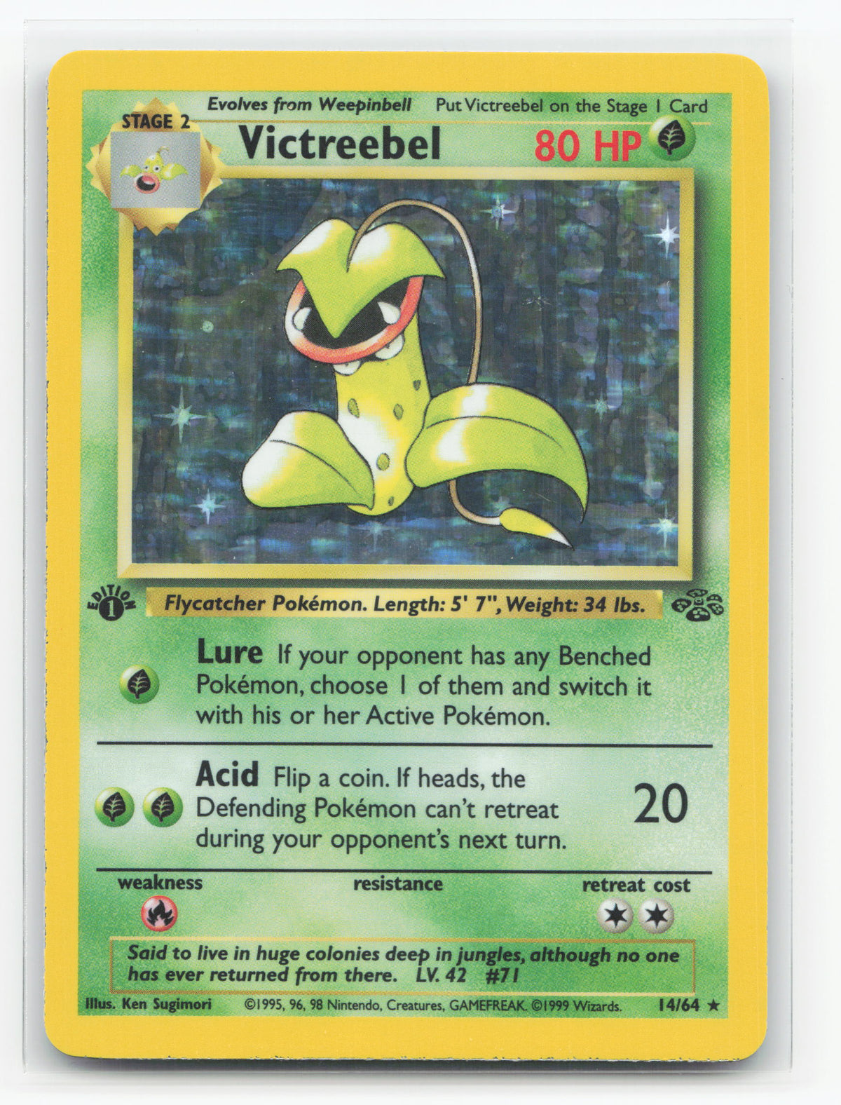 Victreebel 1st Edition 14/64 - Jungle