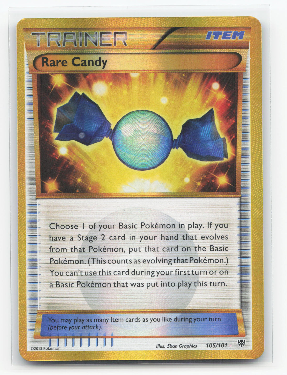Rare Candy 105/101 - Plasma Blast