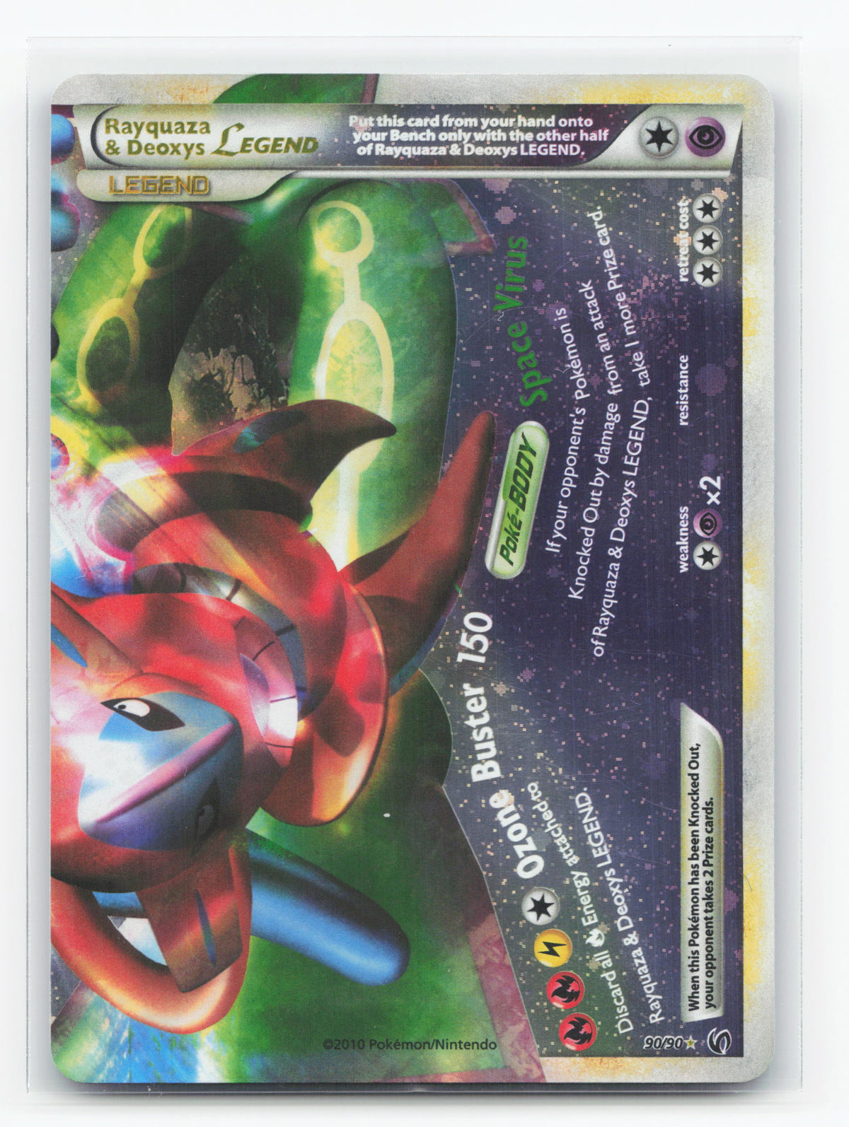 Rayquaza & Deoxys LEGEND 90/90 - HS—Undaunted