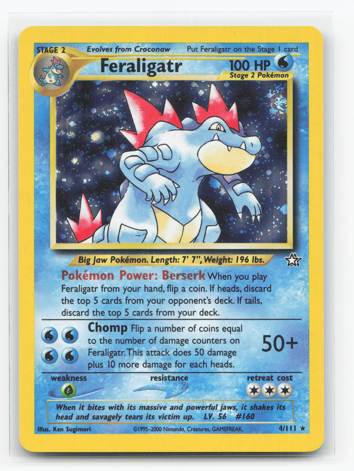 Feraligatr 4/111 - Neo Genesis