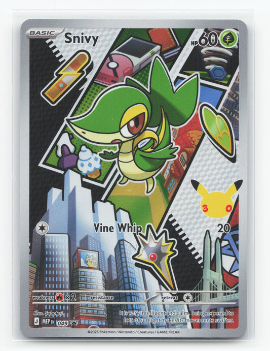 Snivy 049 - Mega Evolution Black Star Promos