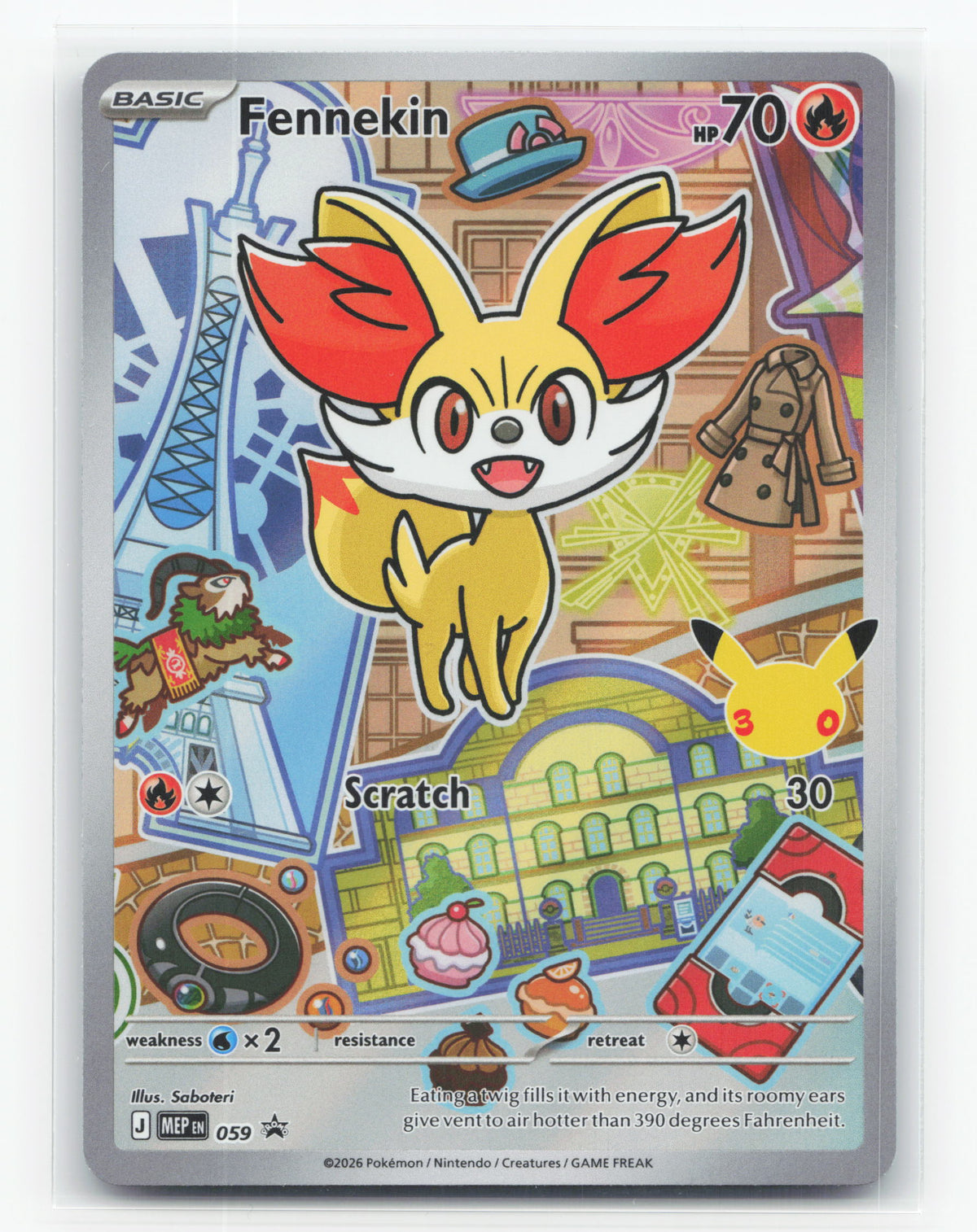 Fennekin 059 - Mega Evolution Black Star Promos