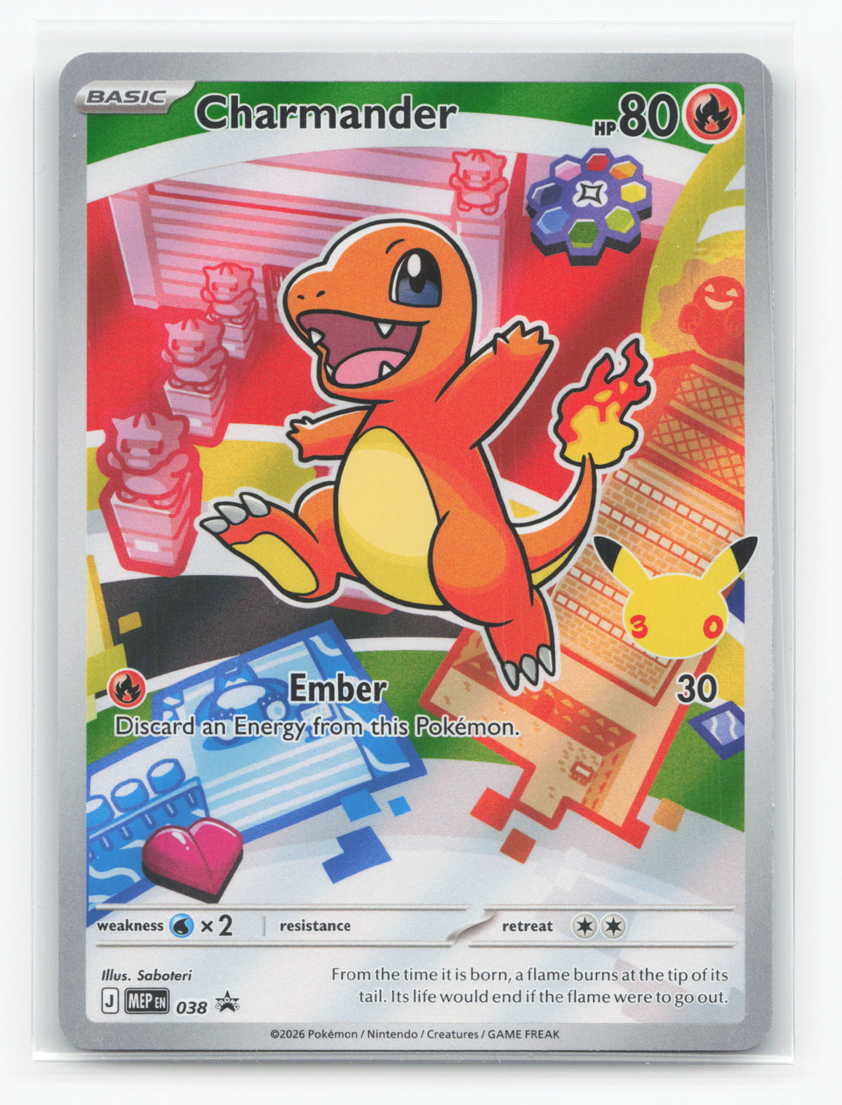 Charmander 038 - Mega Evolution Black Star Promos