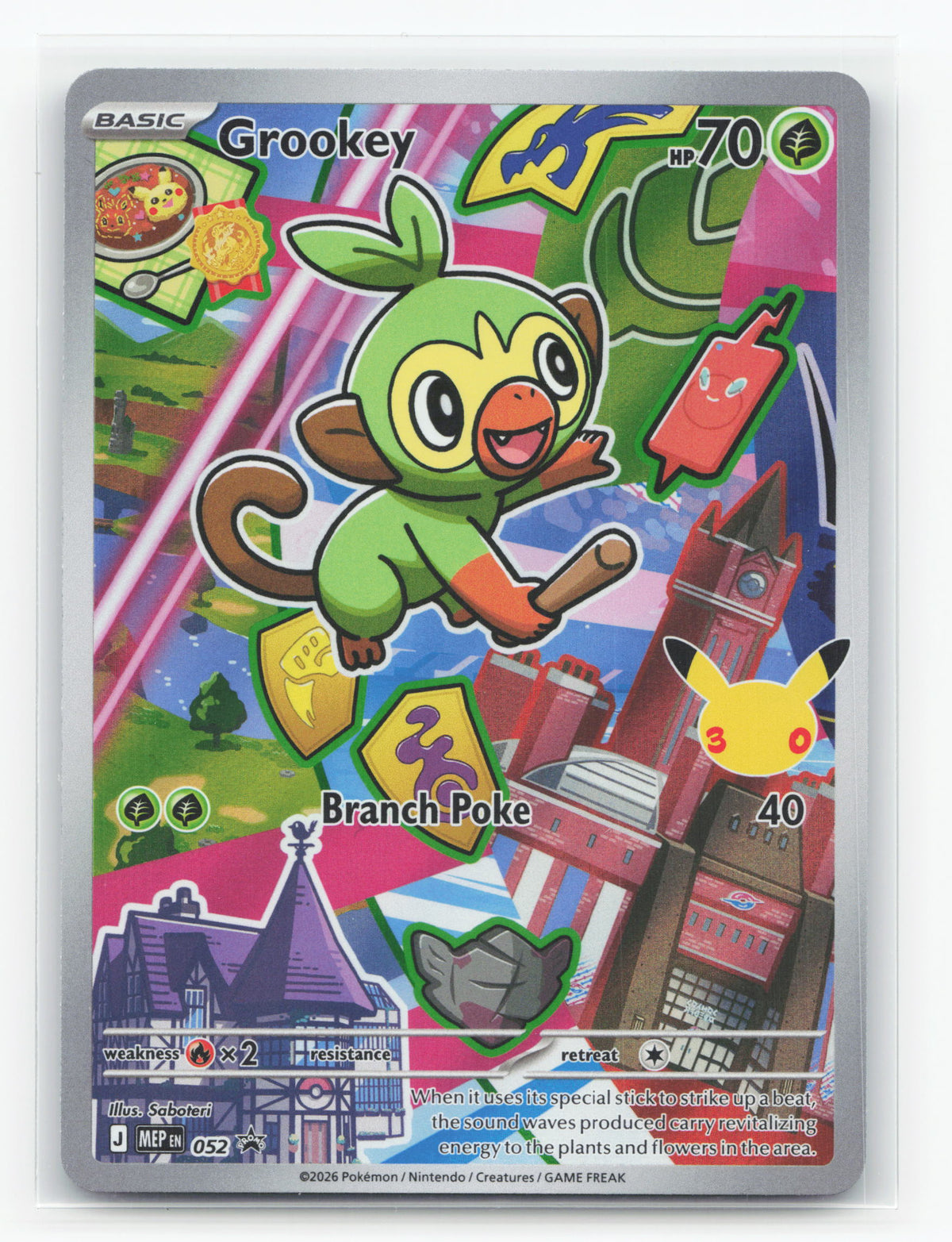 Grookey 052 - Mega Evolution Black Star Promos