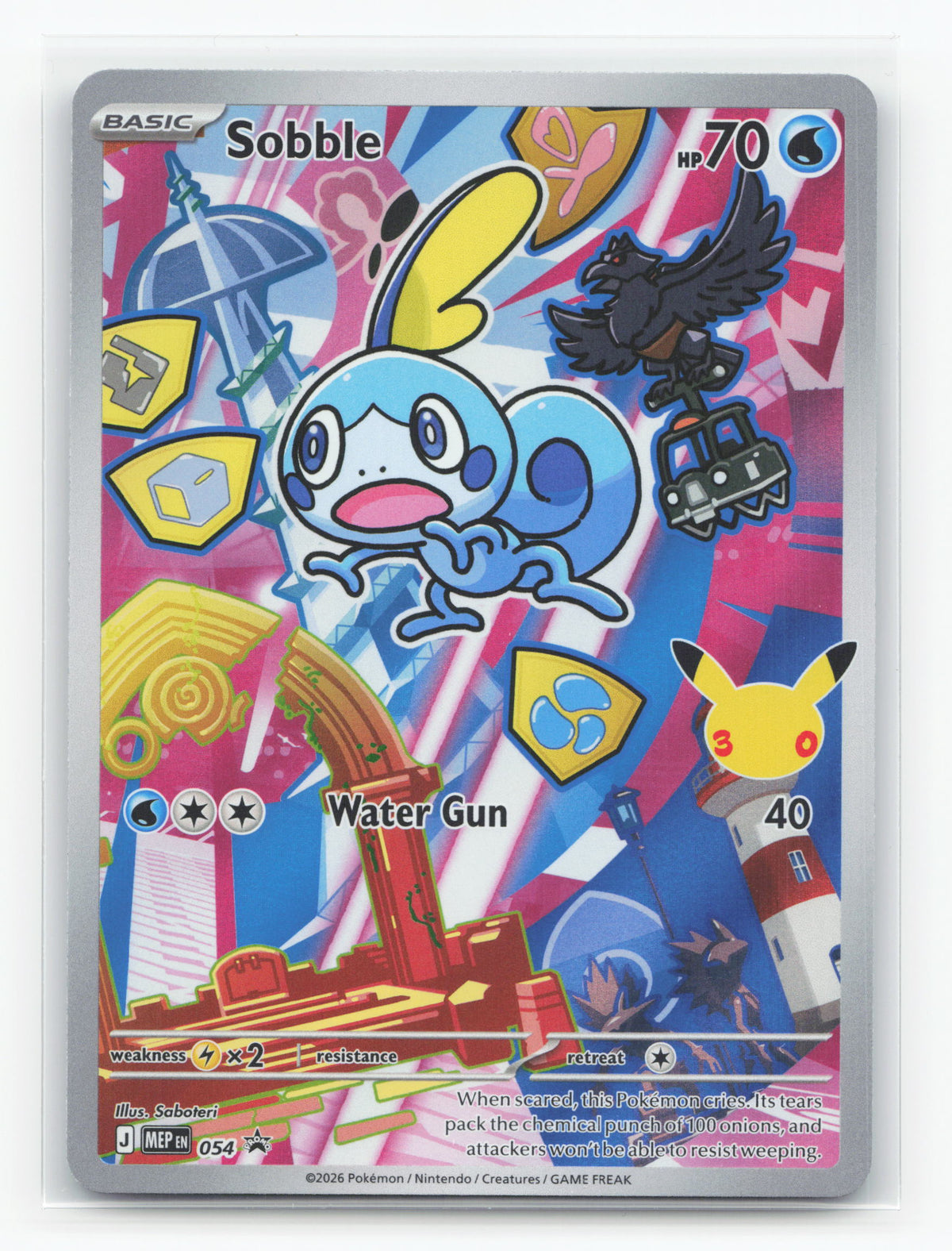 Sobble 054 - Mega Evolution Black Star Promos