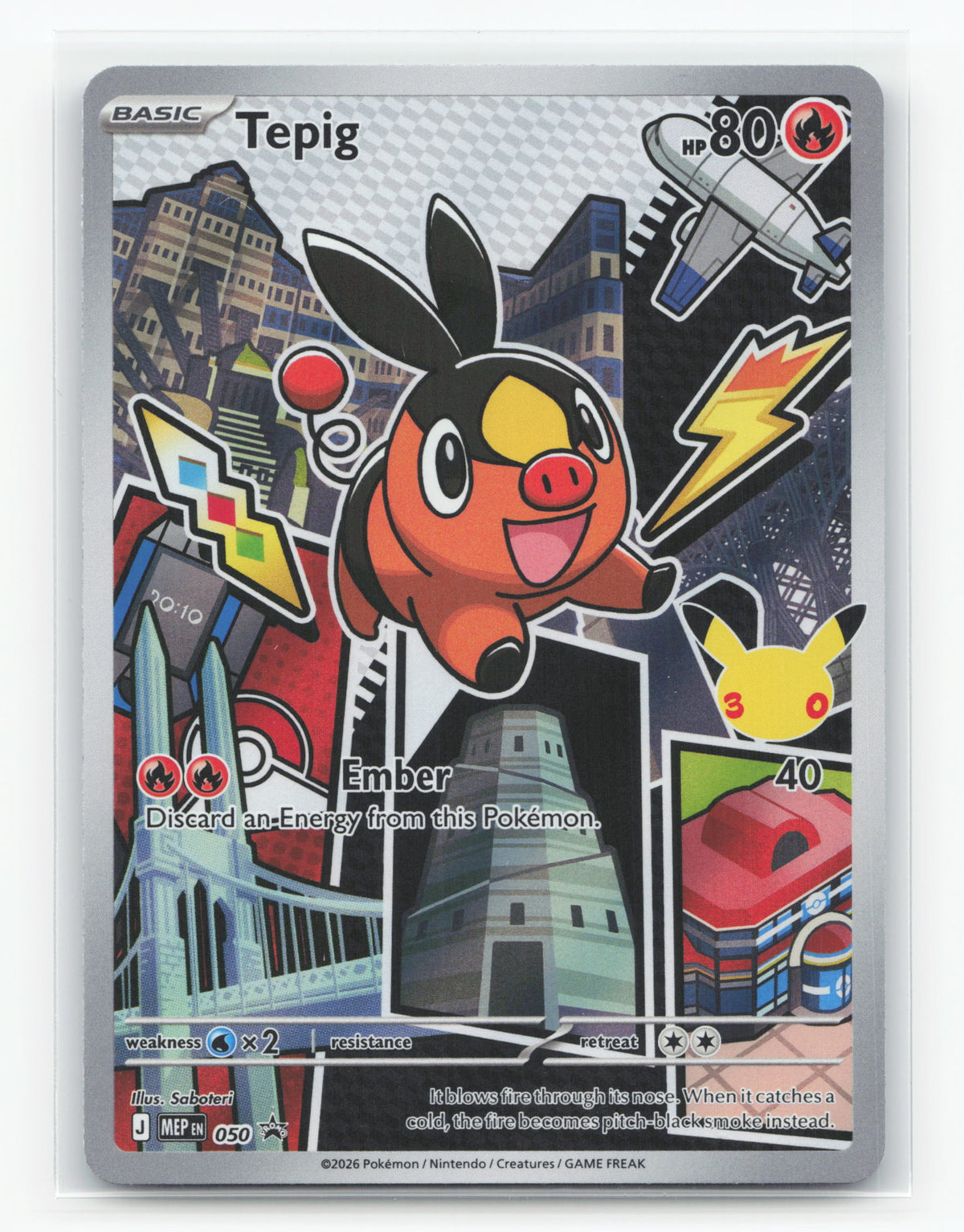 Tepig 050 - Mega Evolution Black Star Promos