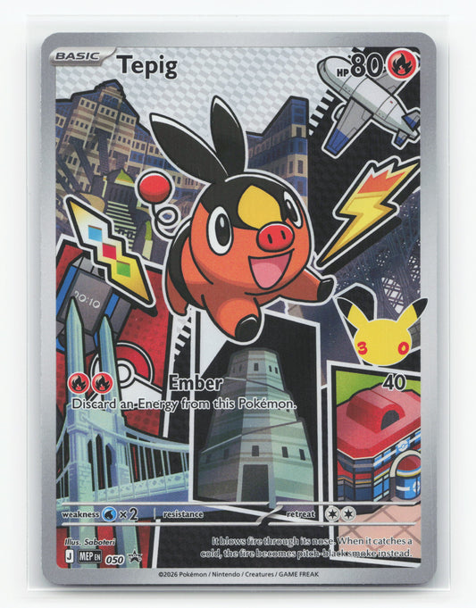 Tepig 050 - Mega Evolution Black Star Promos