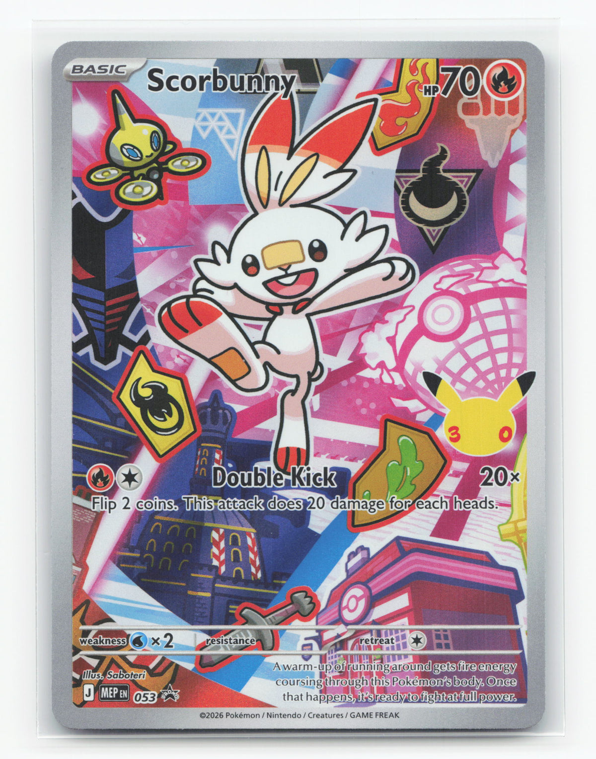 Scorbunny 053 - Mega Evolution Black Star Promos