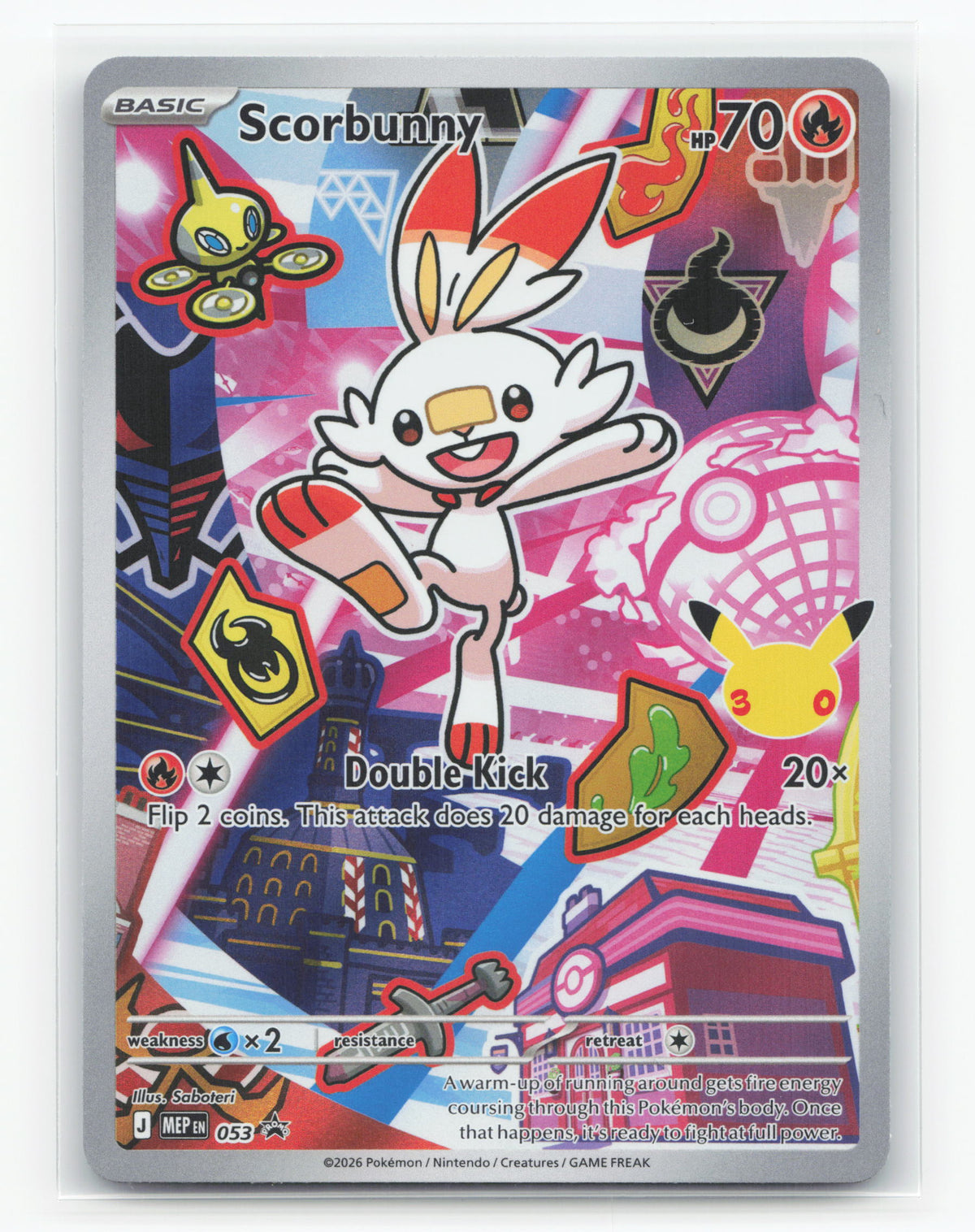 Scorbunny 053 - Mega Evolution Black Star Promos