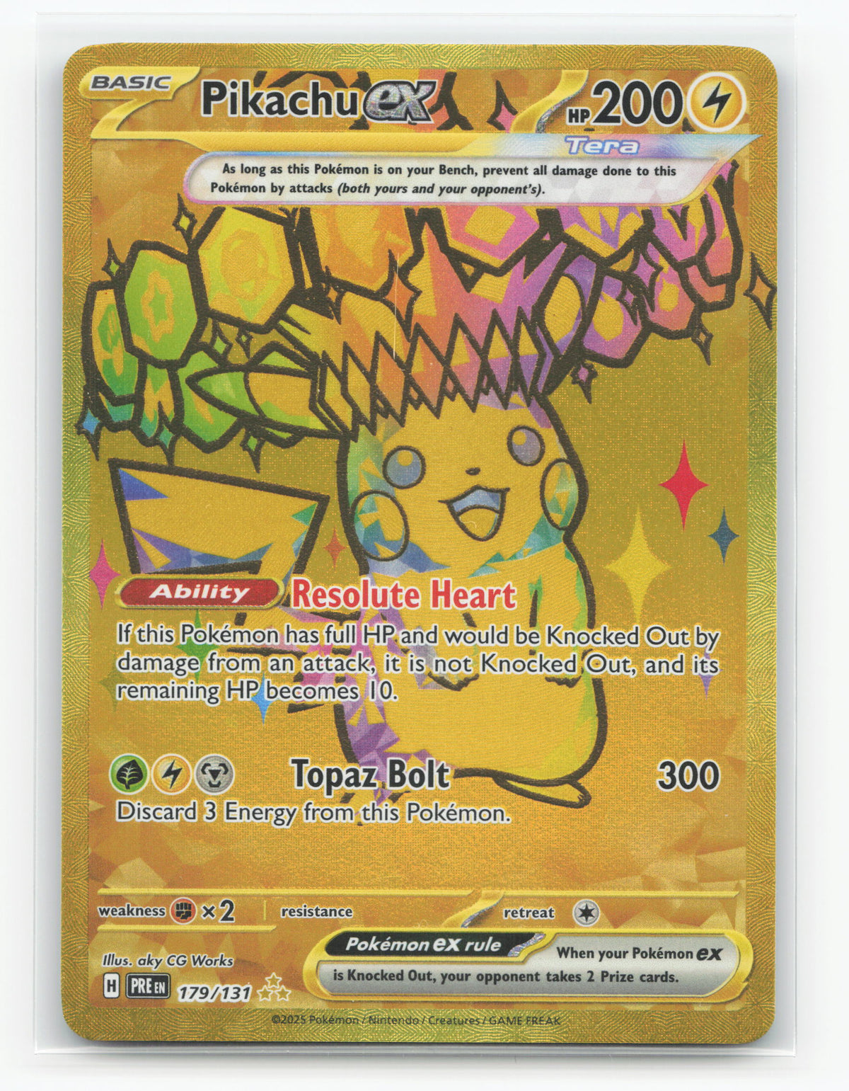 Pikachu ex 179/131 - Prismatic Evolutions