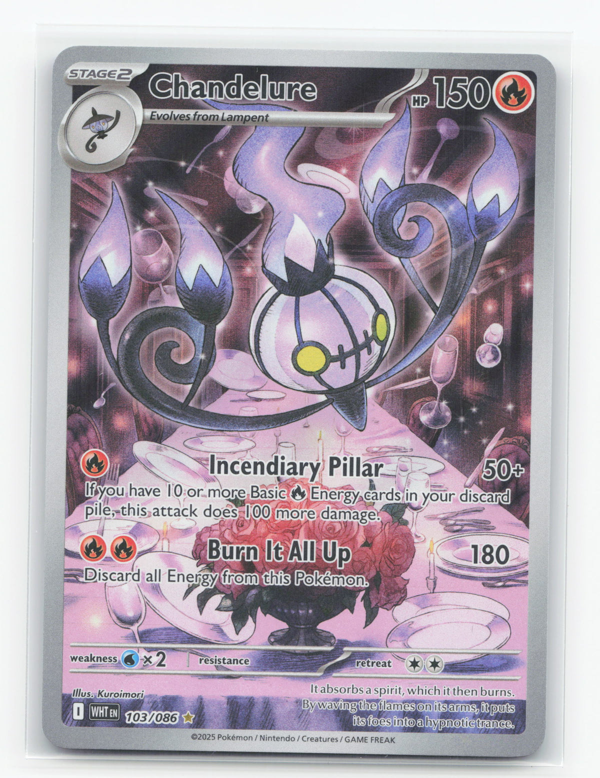 Chandelure 103/086 - White Flare