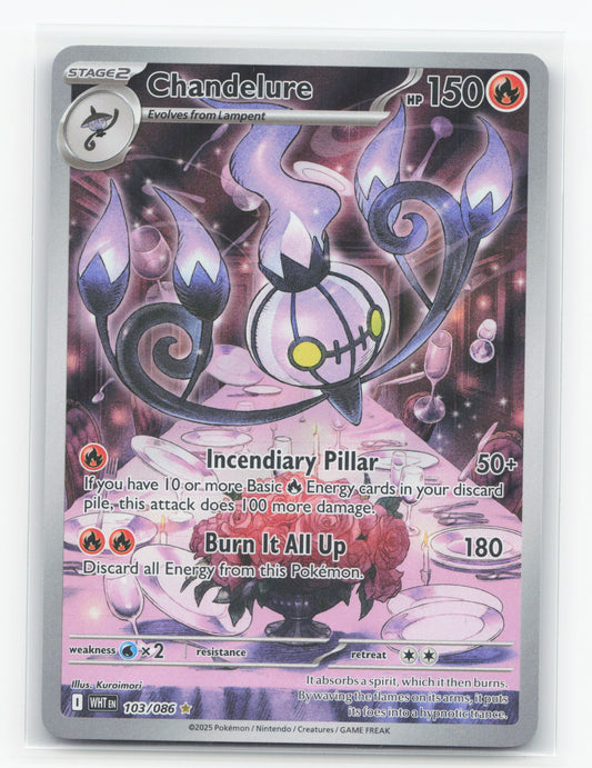 Chandelure 103/086 - White Flare