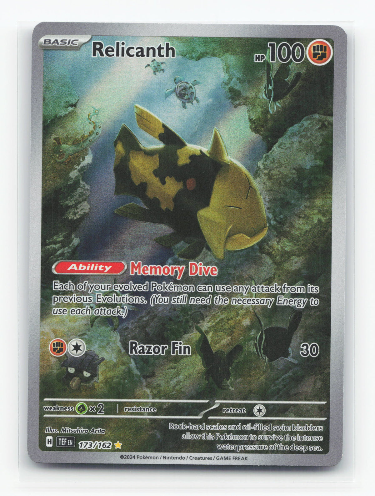 Relicanth 173/162 - Temporal Forces