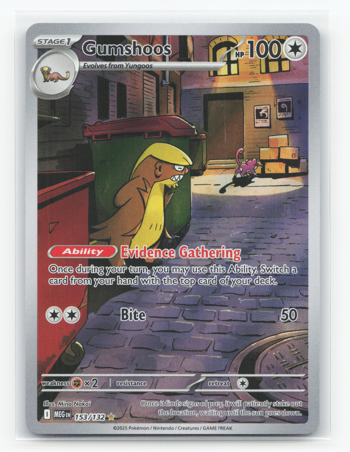 Gumshoos 153/132 - Mega Evolution
