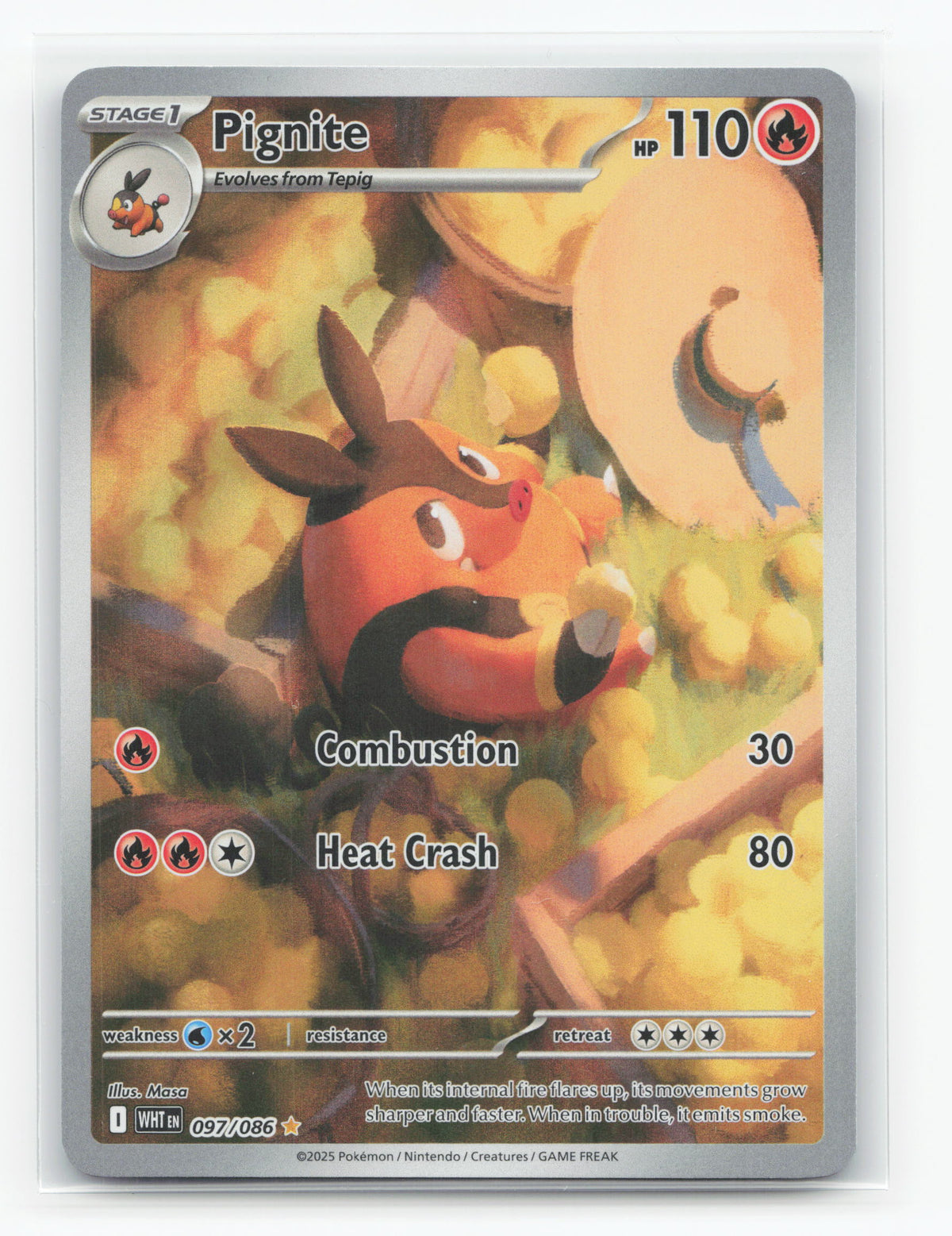 Pignite 097/086 - White Flare
