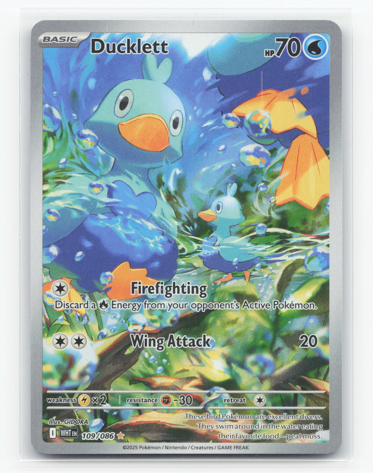 Ducklett 109/086 - White Flare