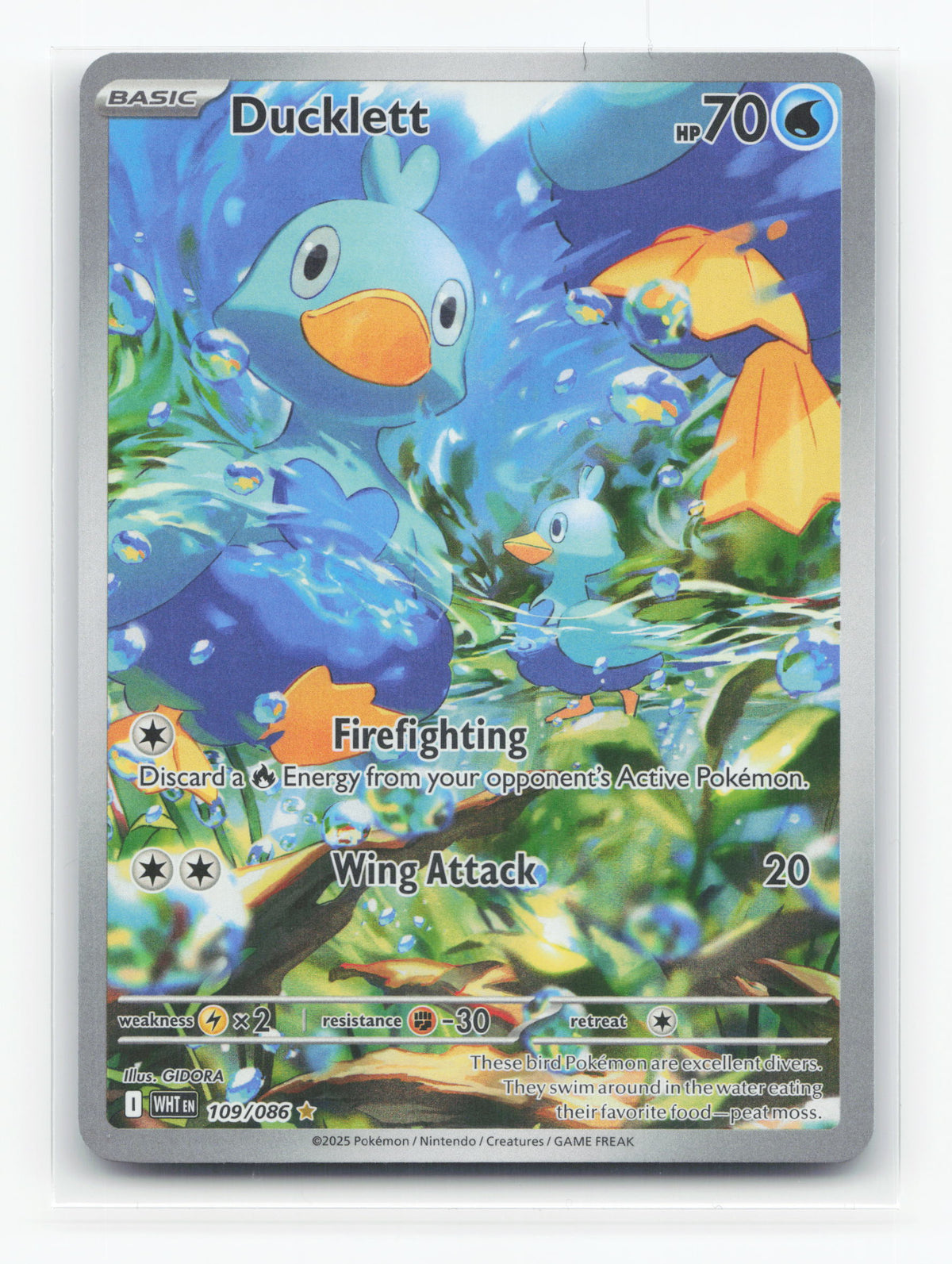 Ducklett 109/086 - White Flare