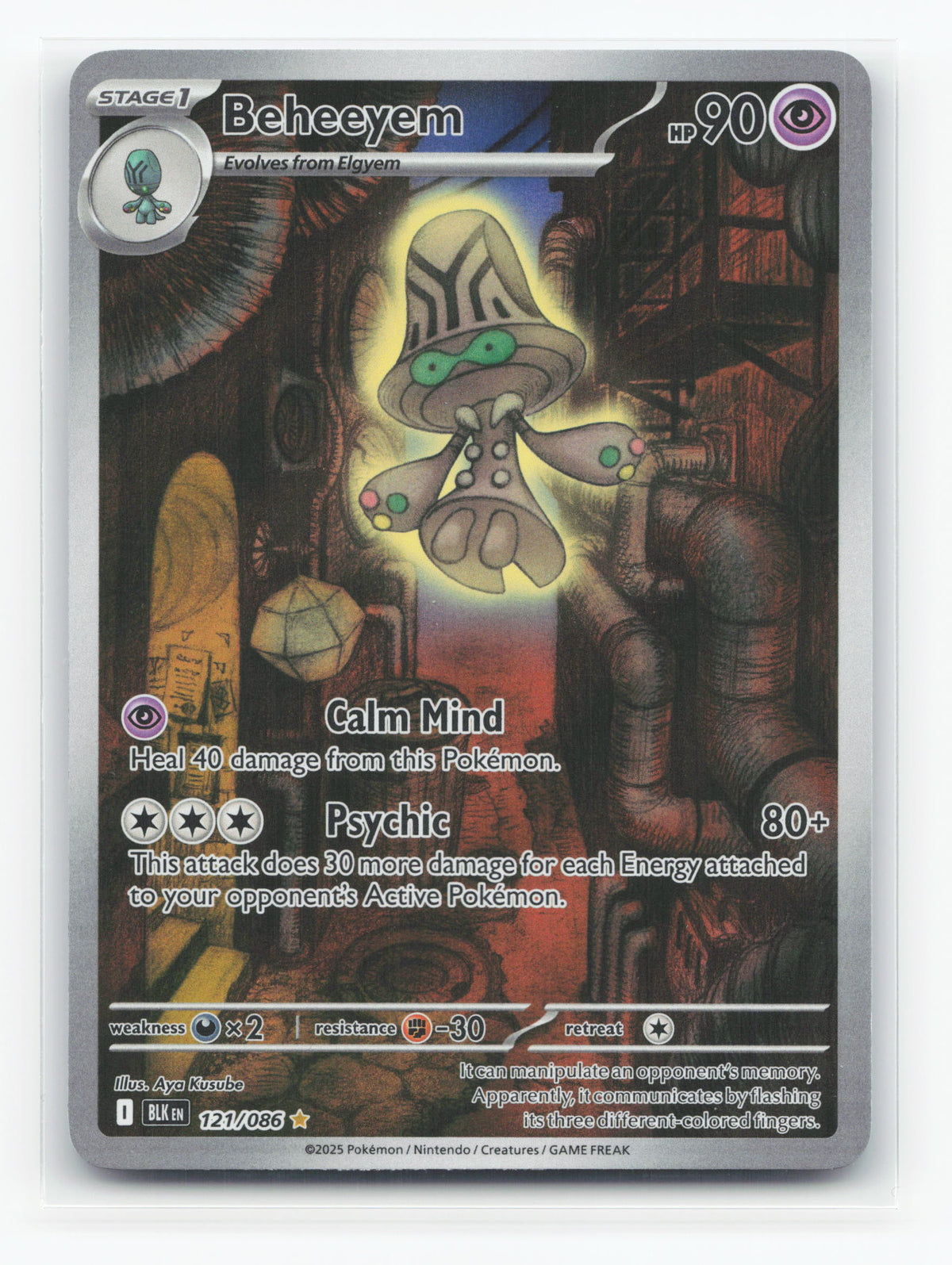 Beheeyem 121/086 - Black Bolt
