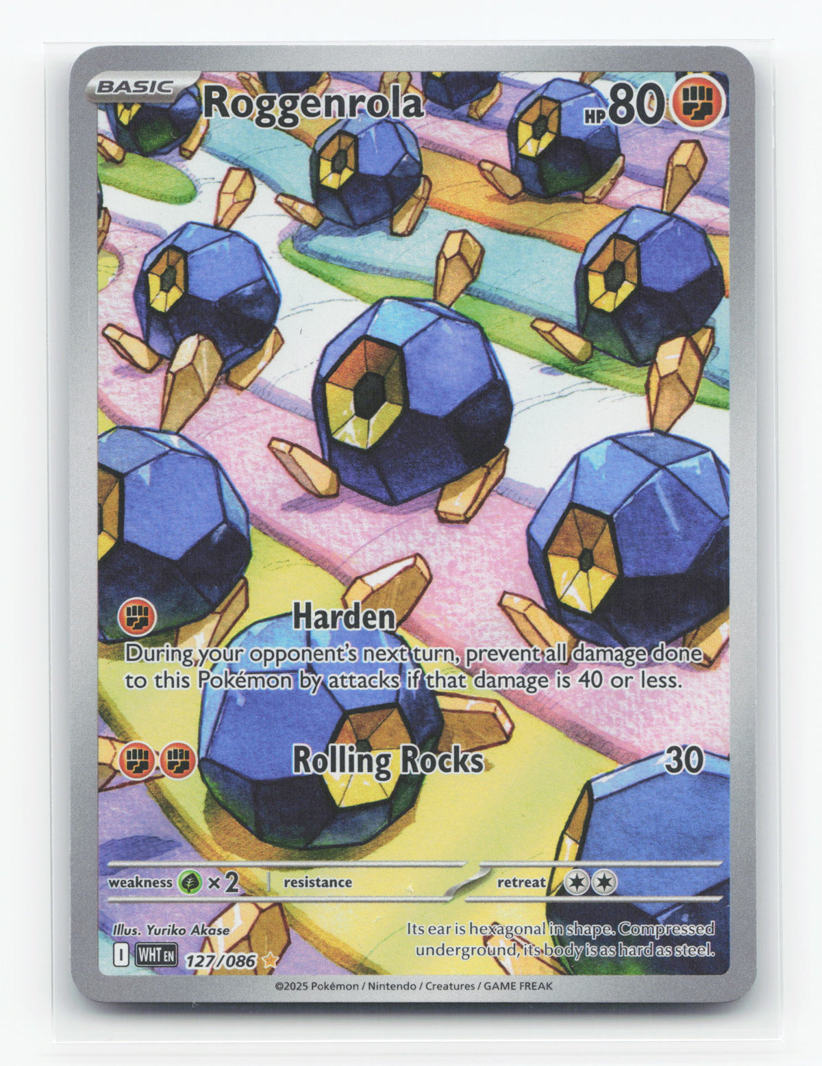 Roggenrola 127/086 - White Flare