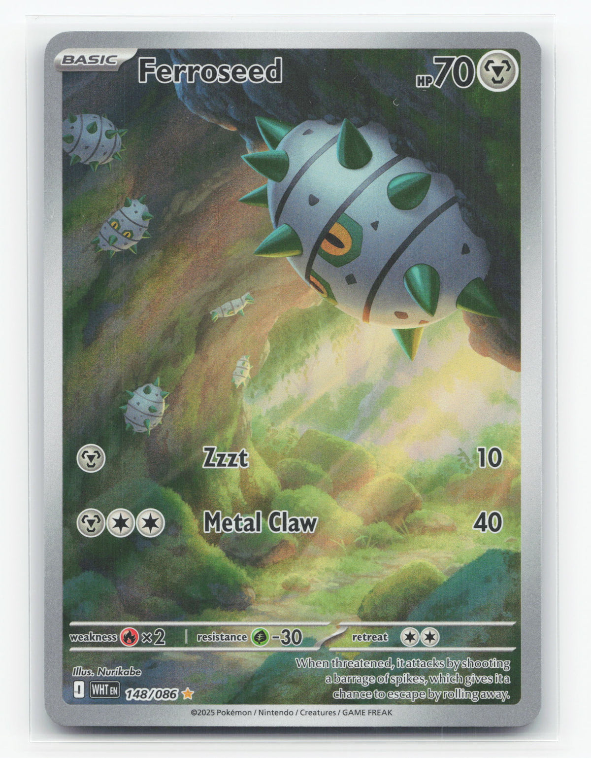 Ferroseed 148/086 - White Flare