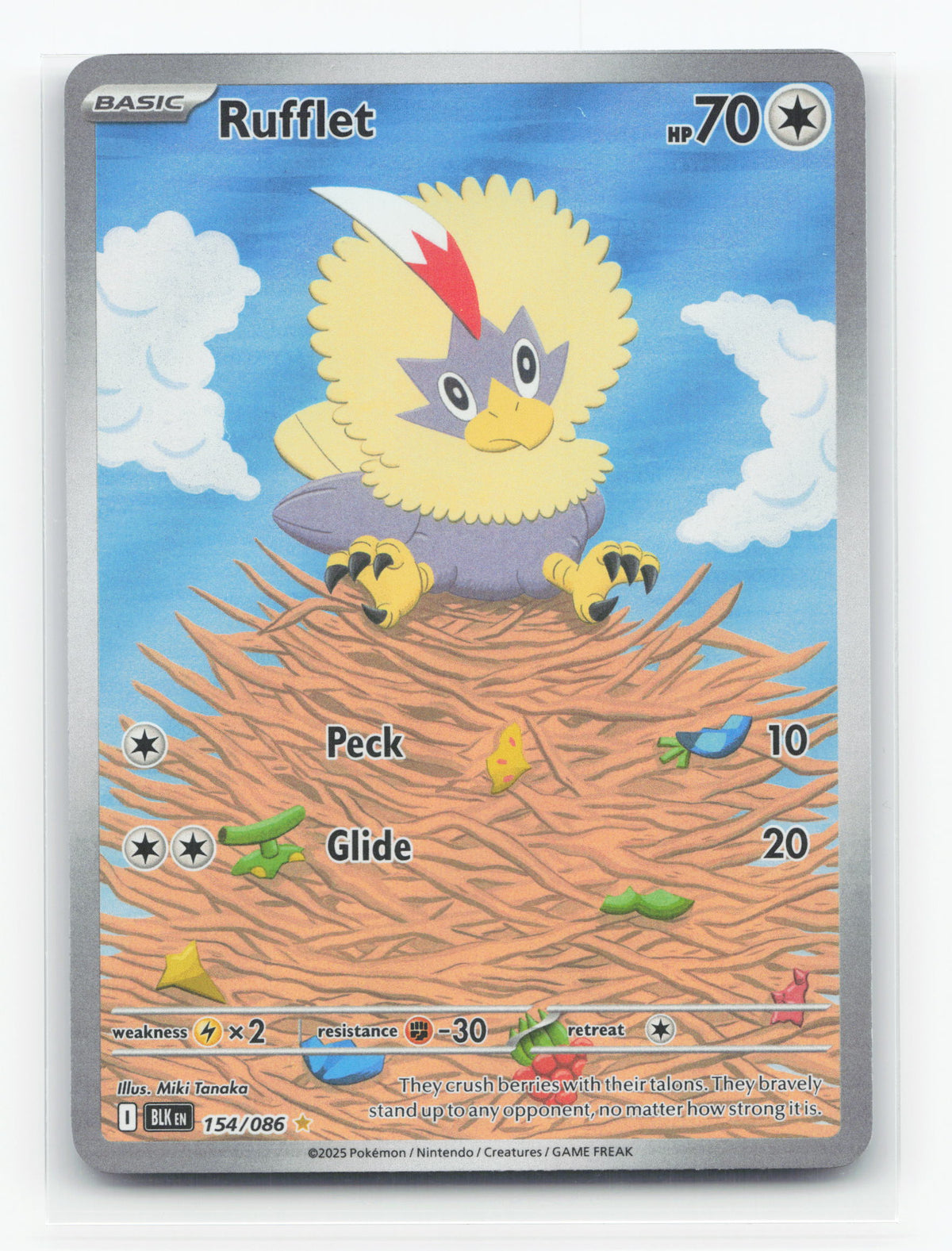 Rufflet 154/086 - Black Bolt