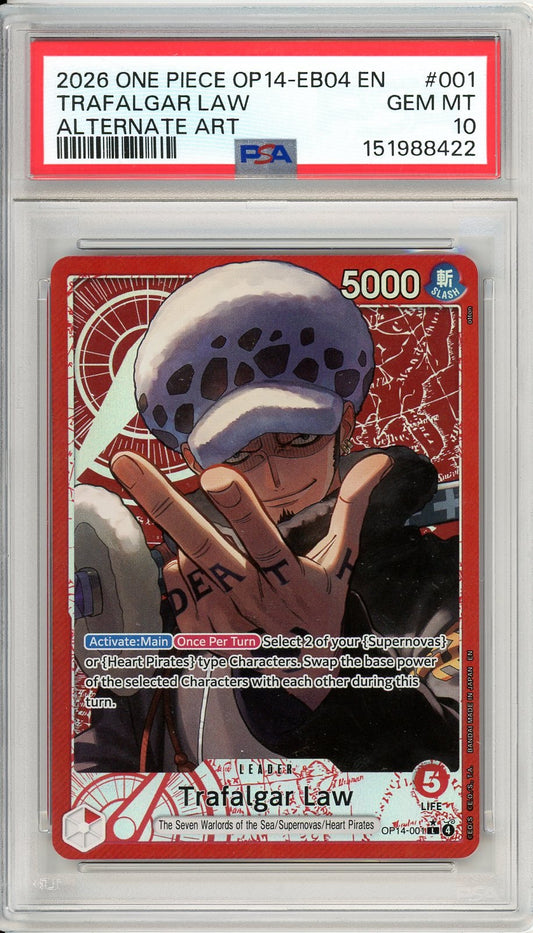 PSA 10 Trafalgar Law 001 - THE AZURE SEA’S SEVEN