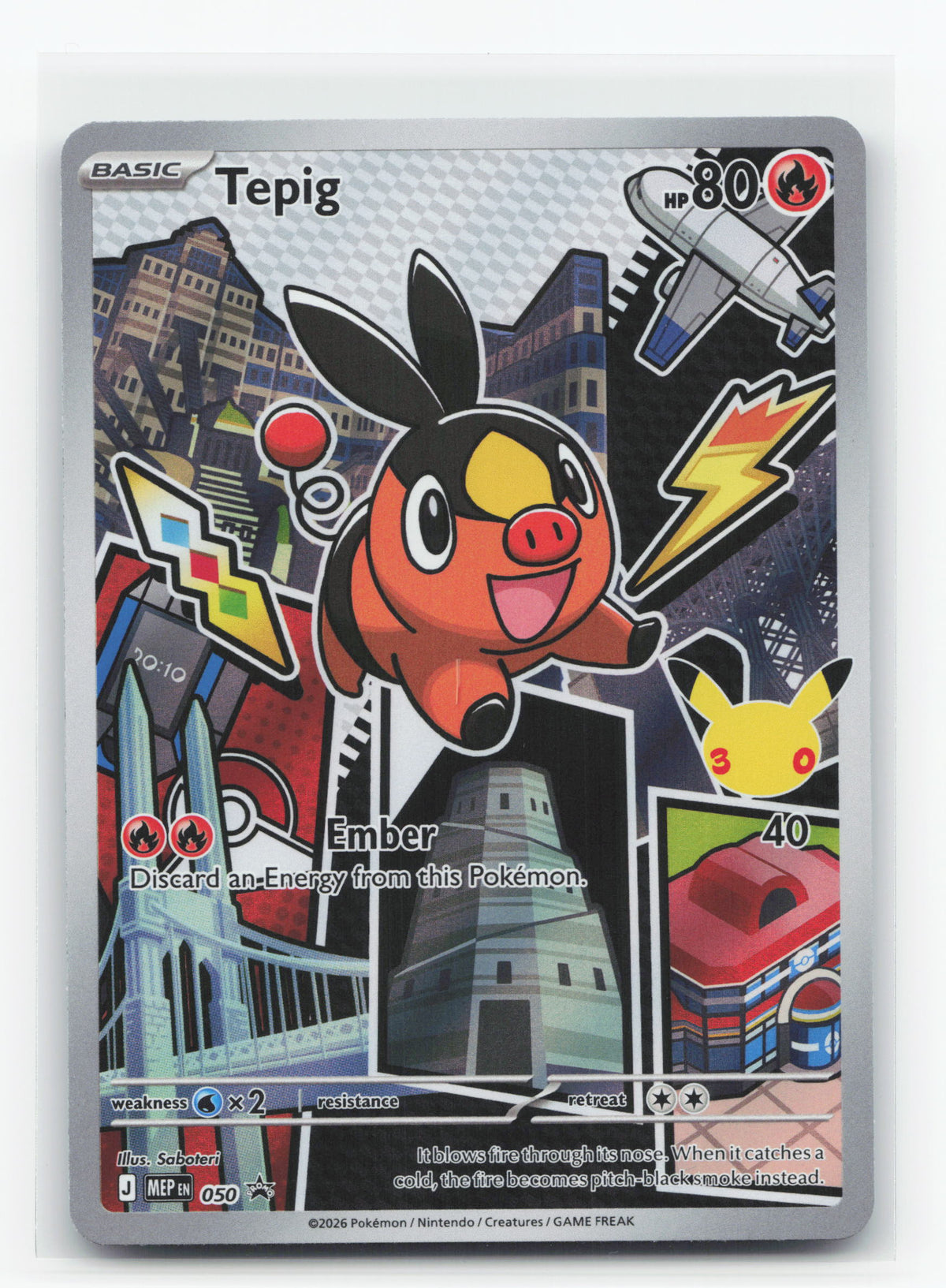 Tepig 050 - Mega Evolution Black Star Promos